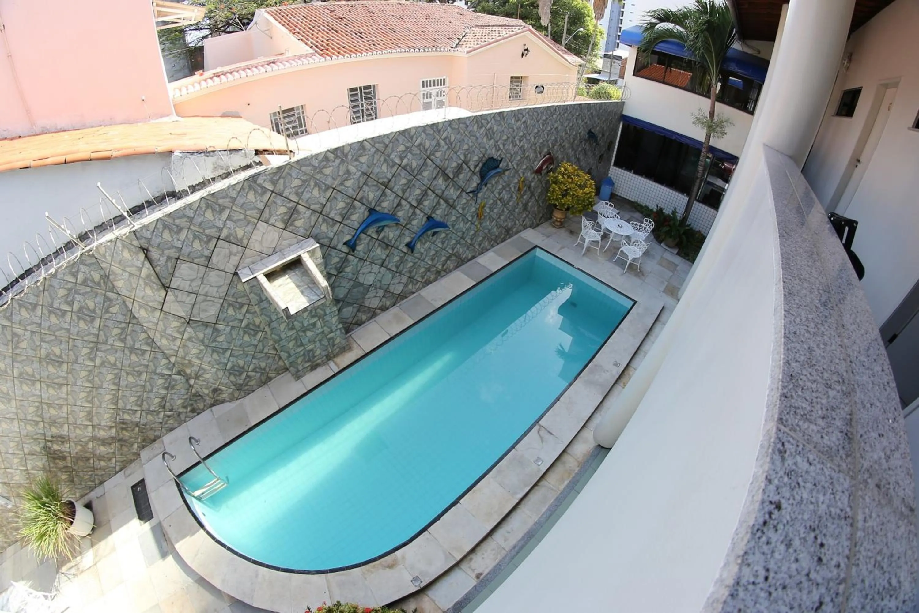 Swimming pool in Hotel Poyares