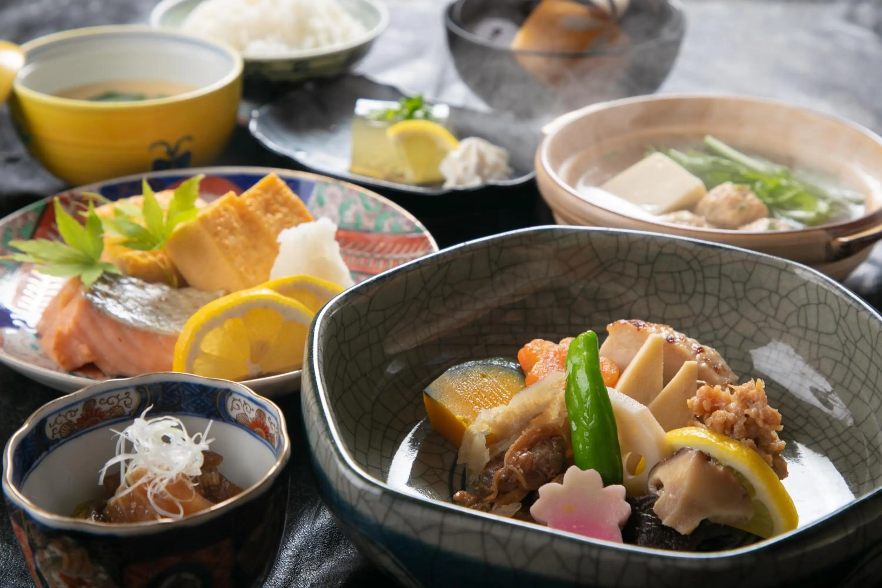 Breakfast in Ryokan Fukinoya