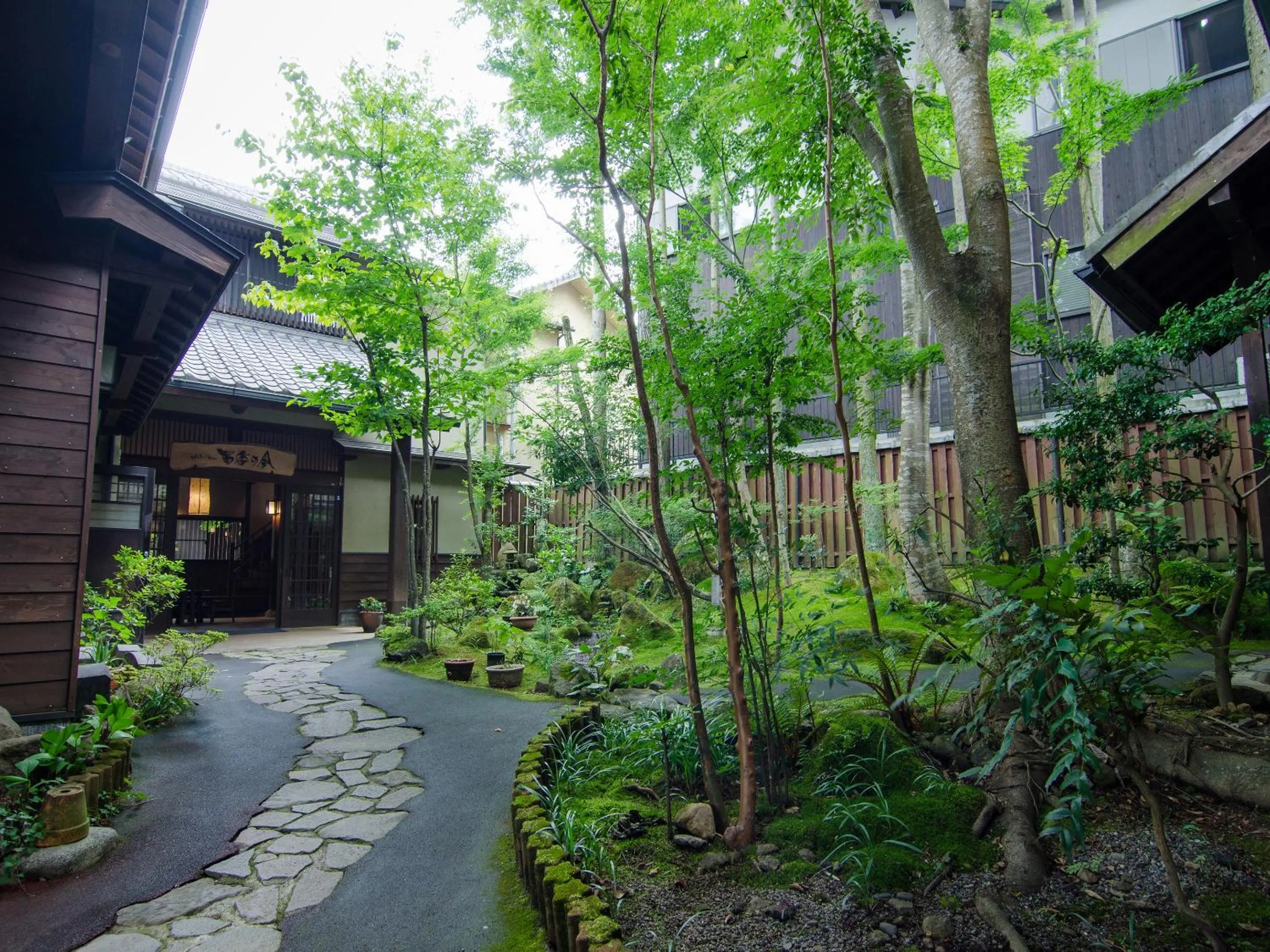 Garden in Ryokan Fukinoya