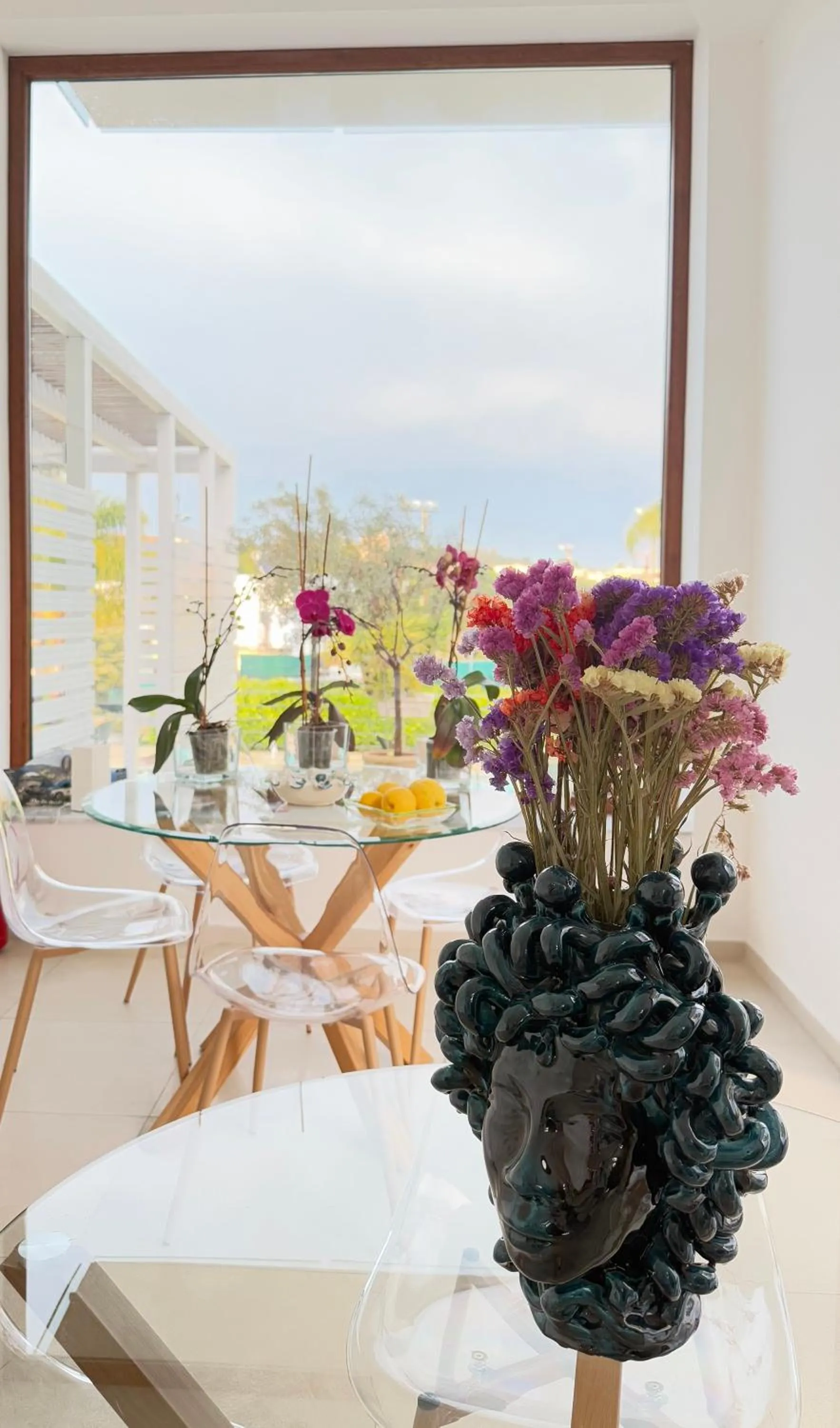 Lobby or reception in Villa Landolina