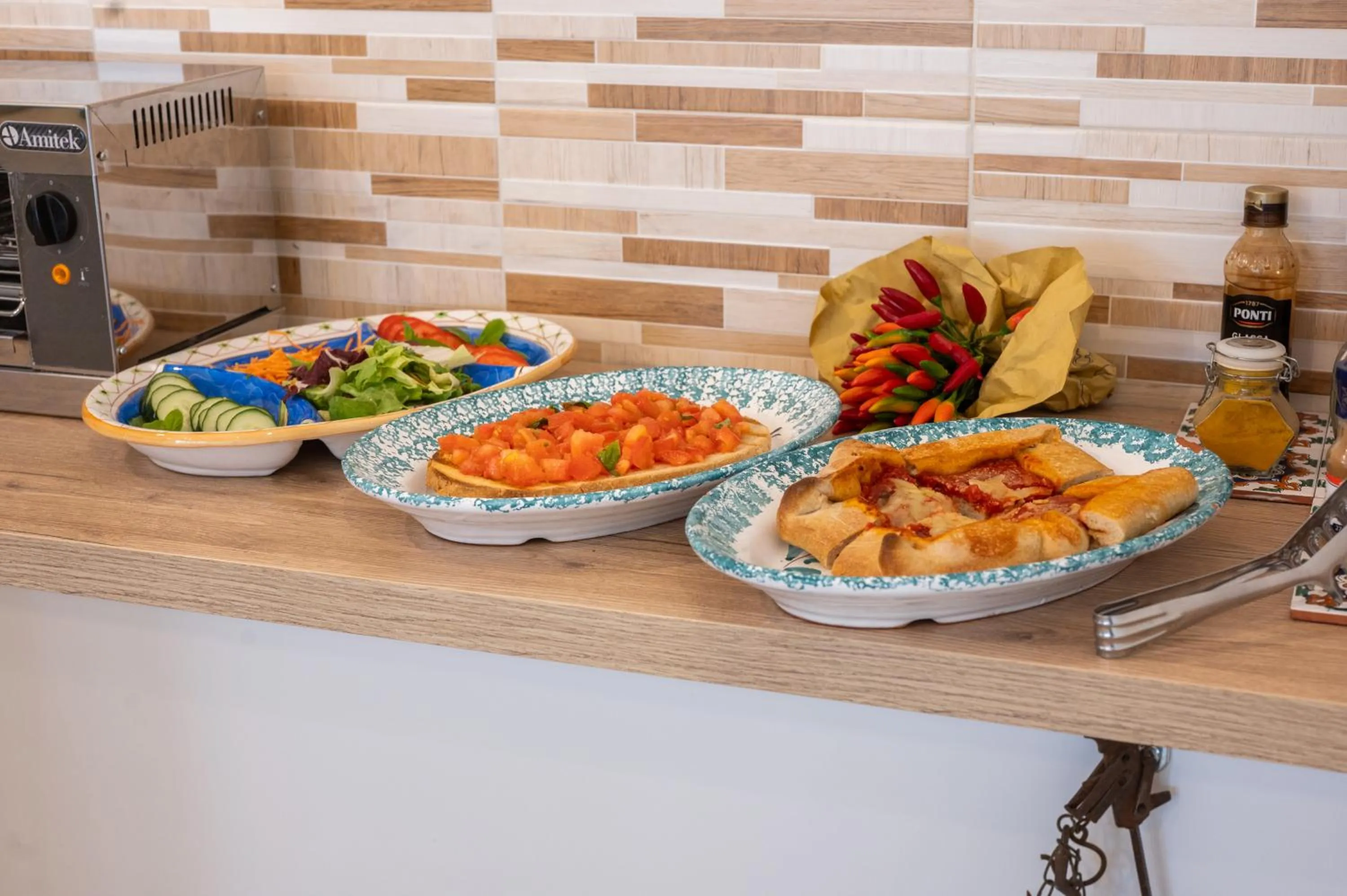 Food and drinks in Villa Landolina