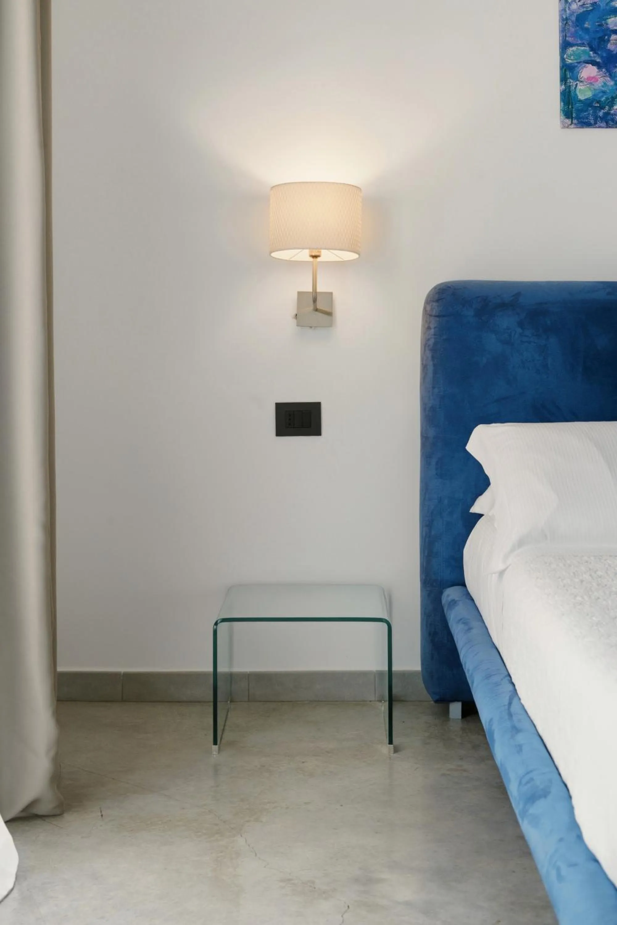 Bed in Villa Landolina