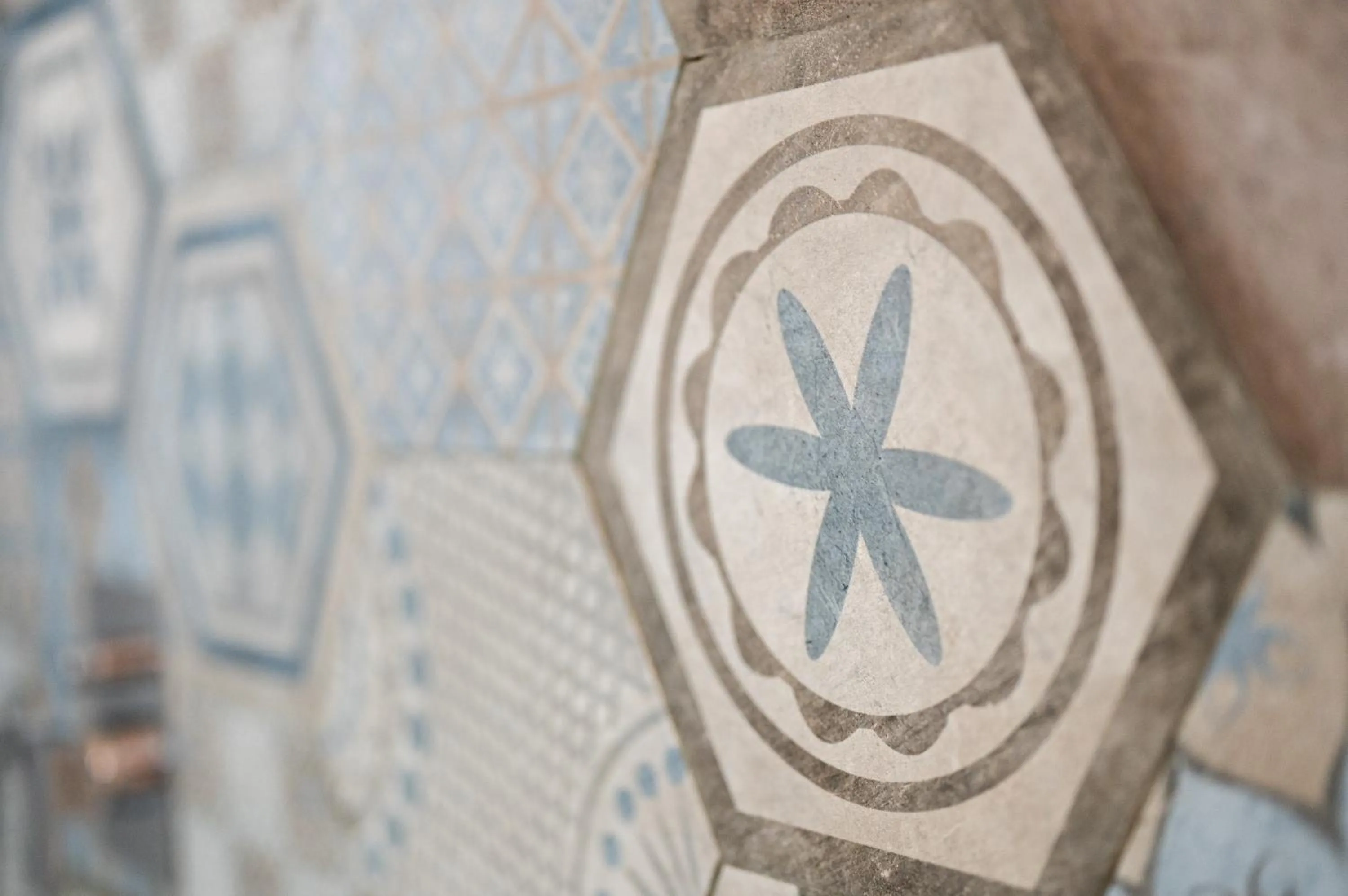 Shower in Villa Landolina