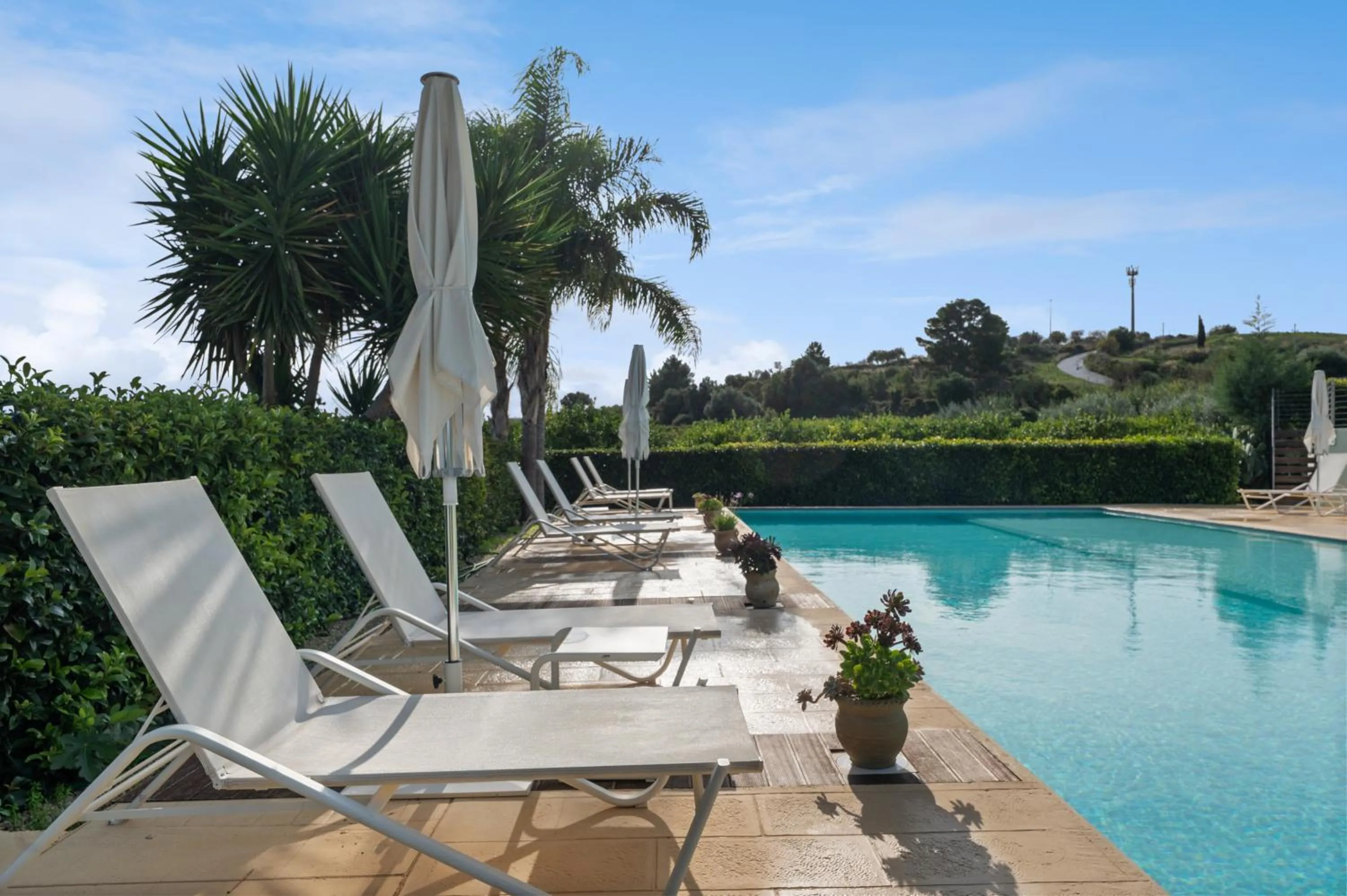 Swimming pool in Villa Landolina