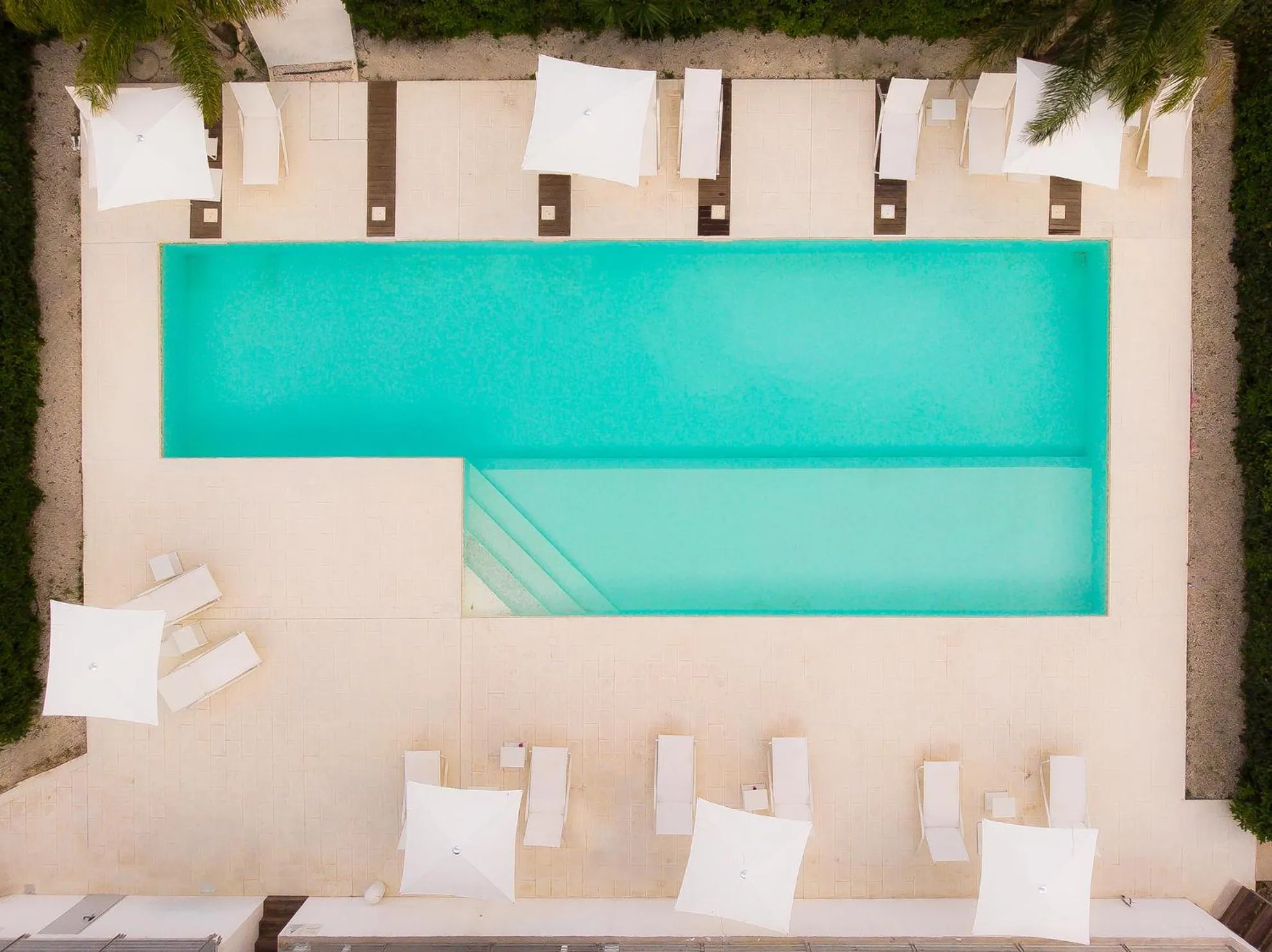 Swimming pool in Villa Landolina