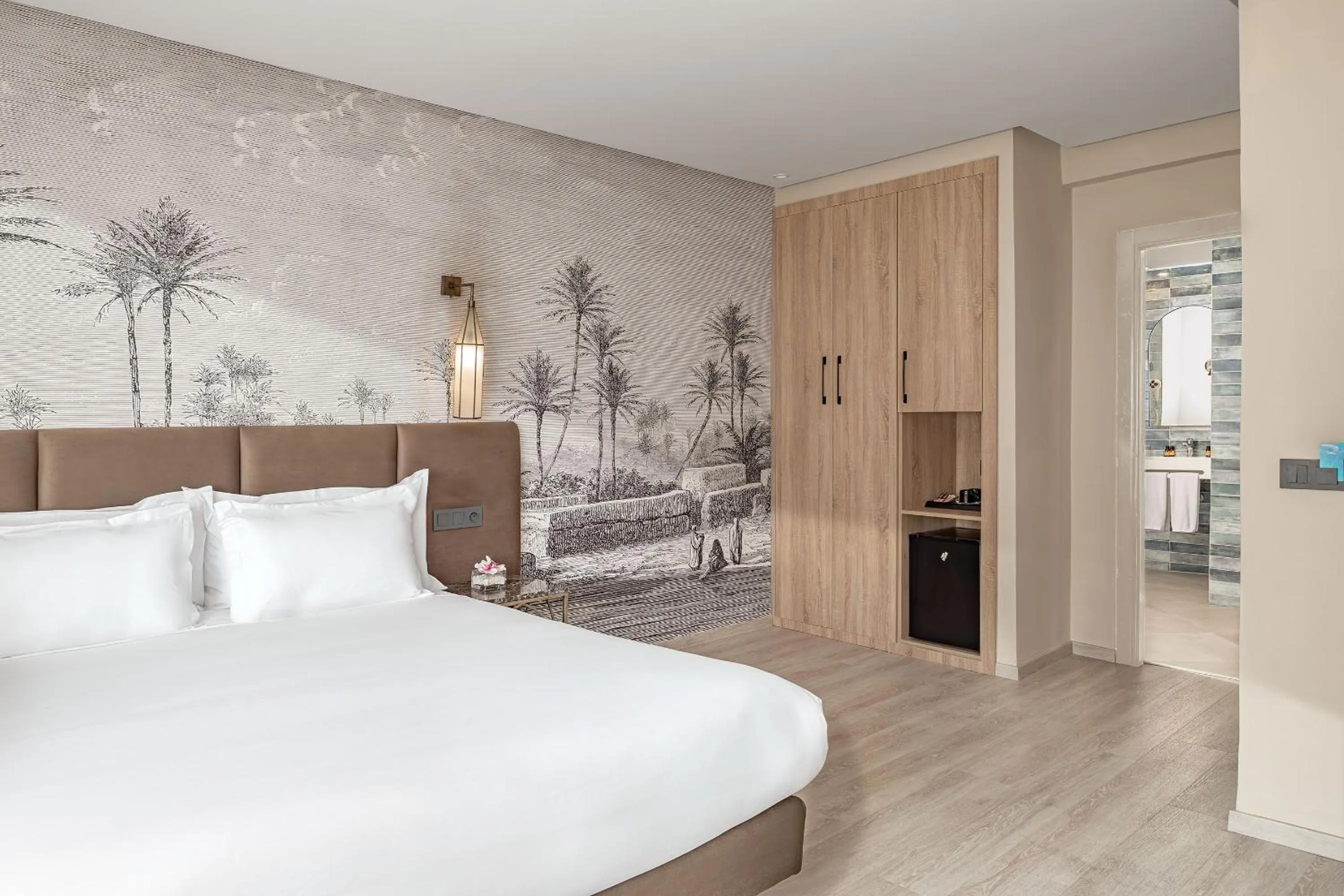 Bedroom in Red Hotel Marrakech