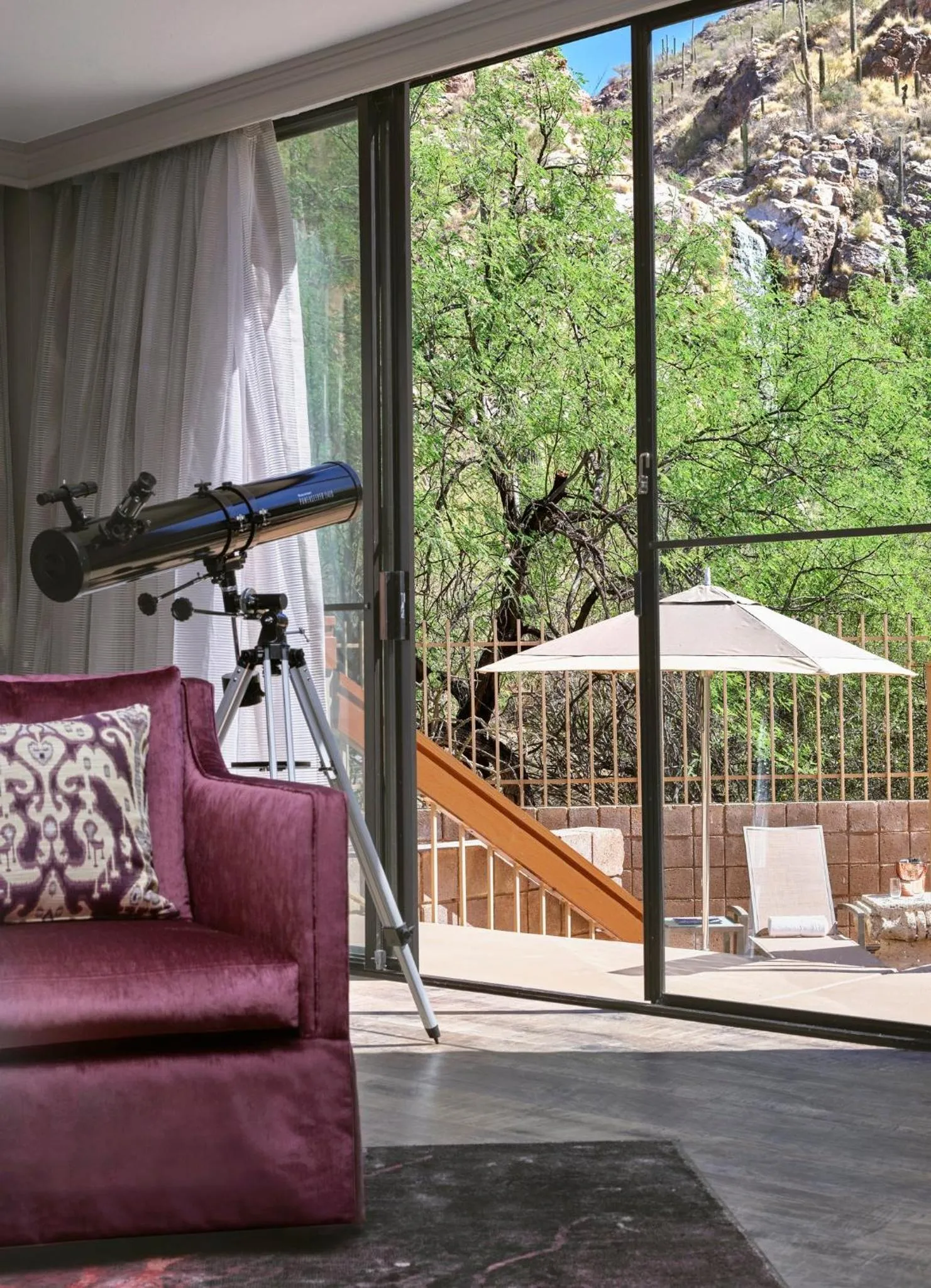 Photo of the whole room in Loews Ventana Canyon Resort