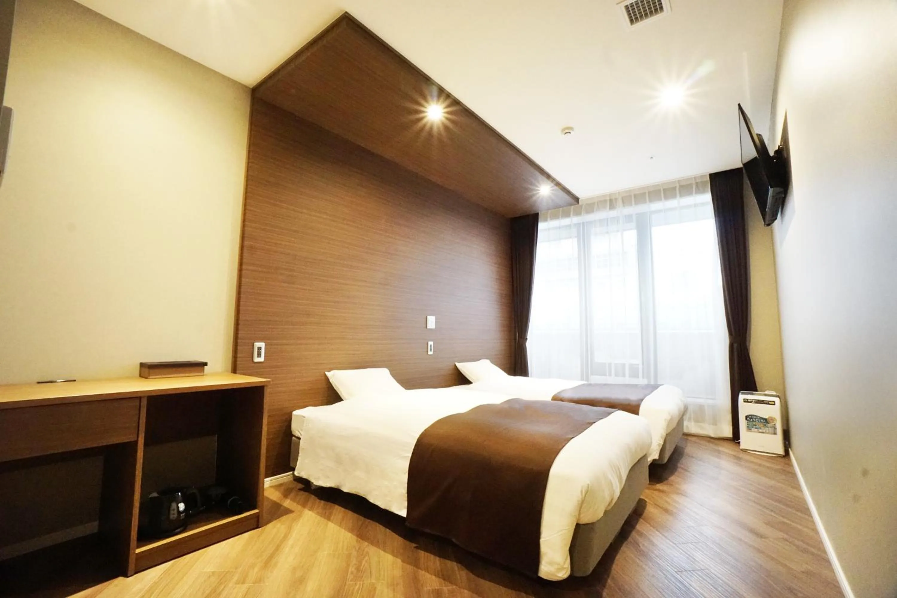 Bed in Hotel Abest Grande Okayama