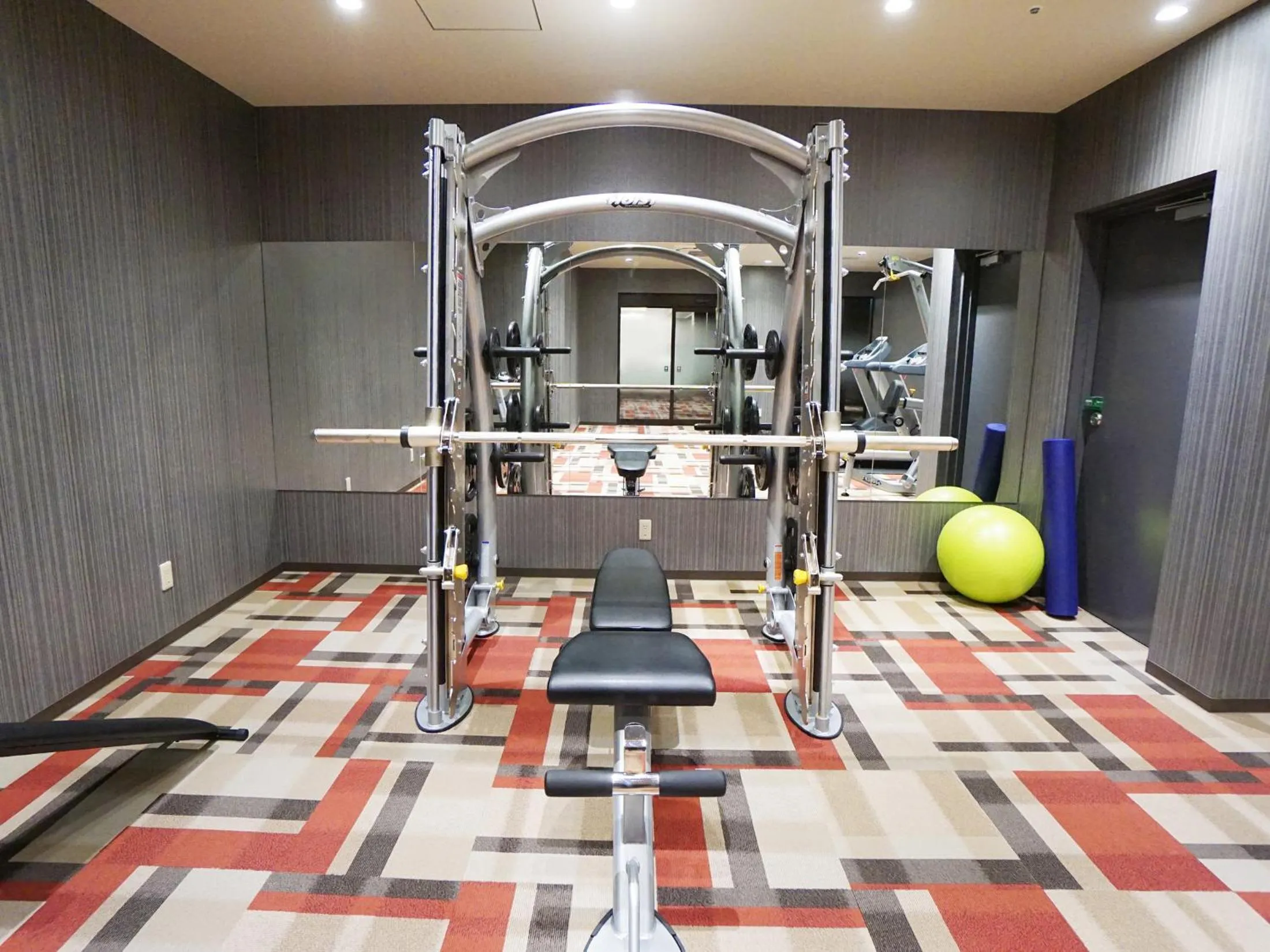 Fitness centre/facilities in Hotel Abest Grande Okayama
