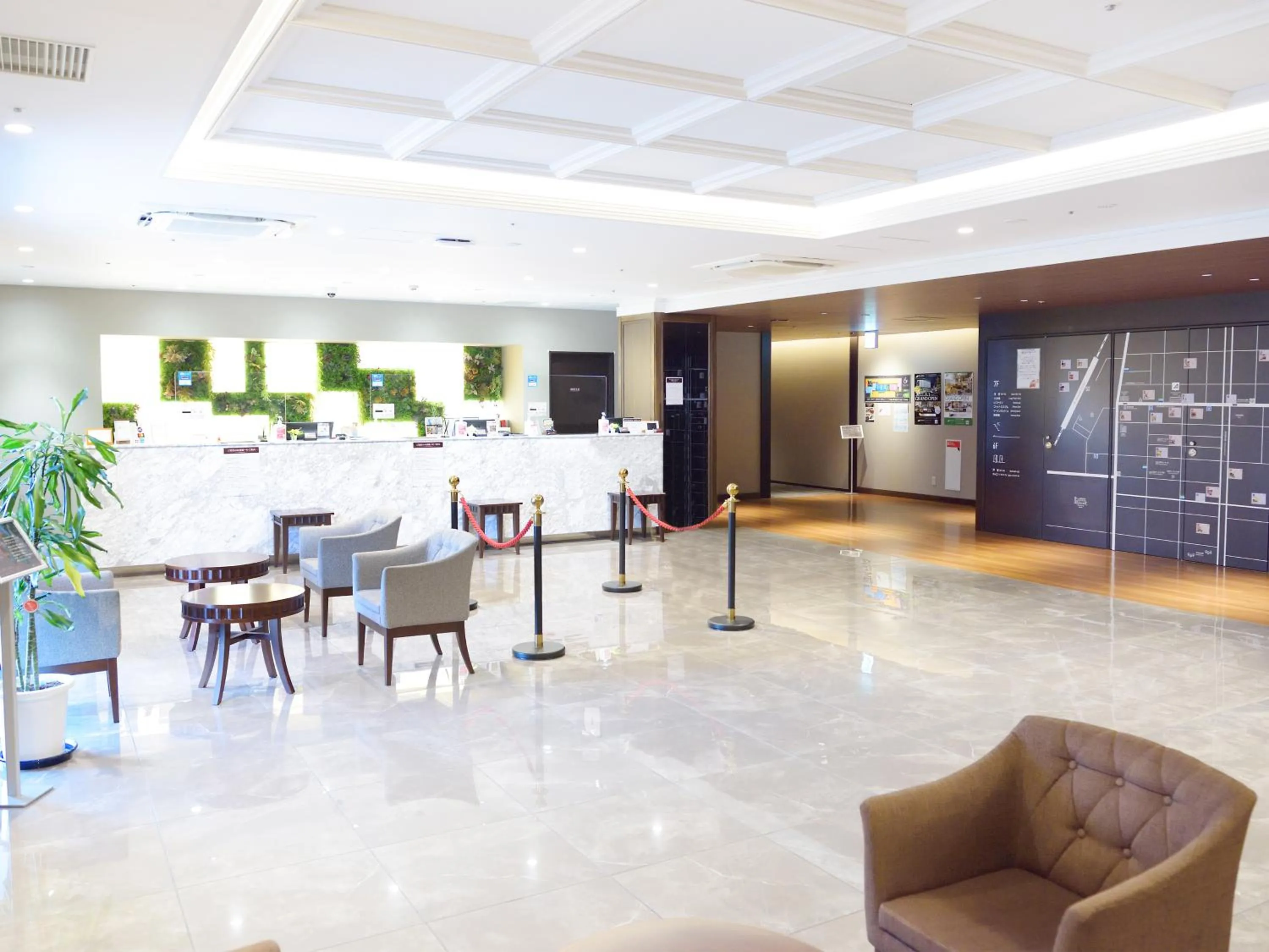 Lobby or reception in Hotel Abest Grande Okayama