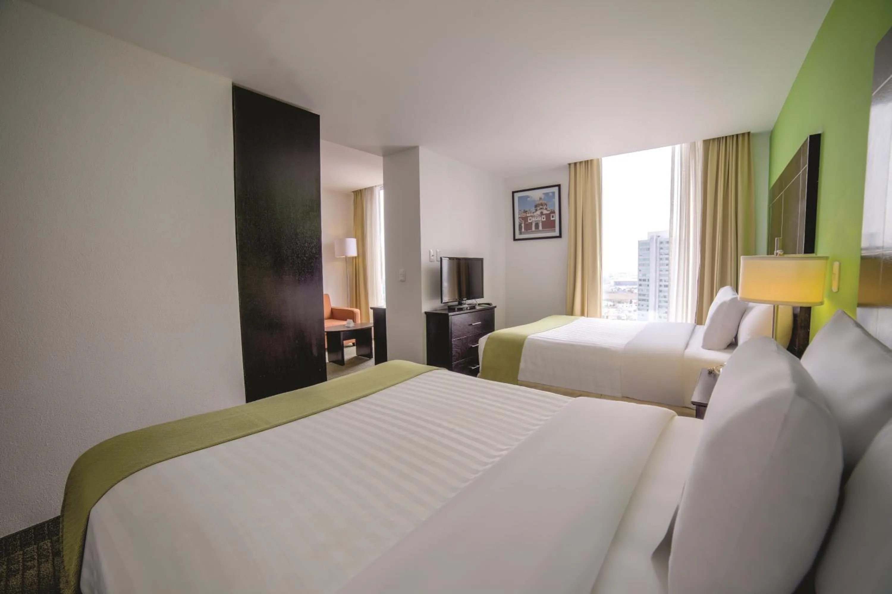 Bed in La Quinta by Wyndham Puebla Palmas Angelopolis