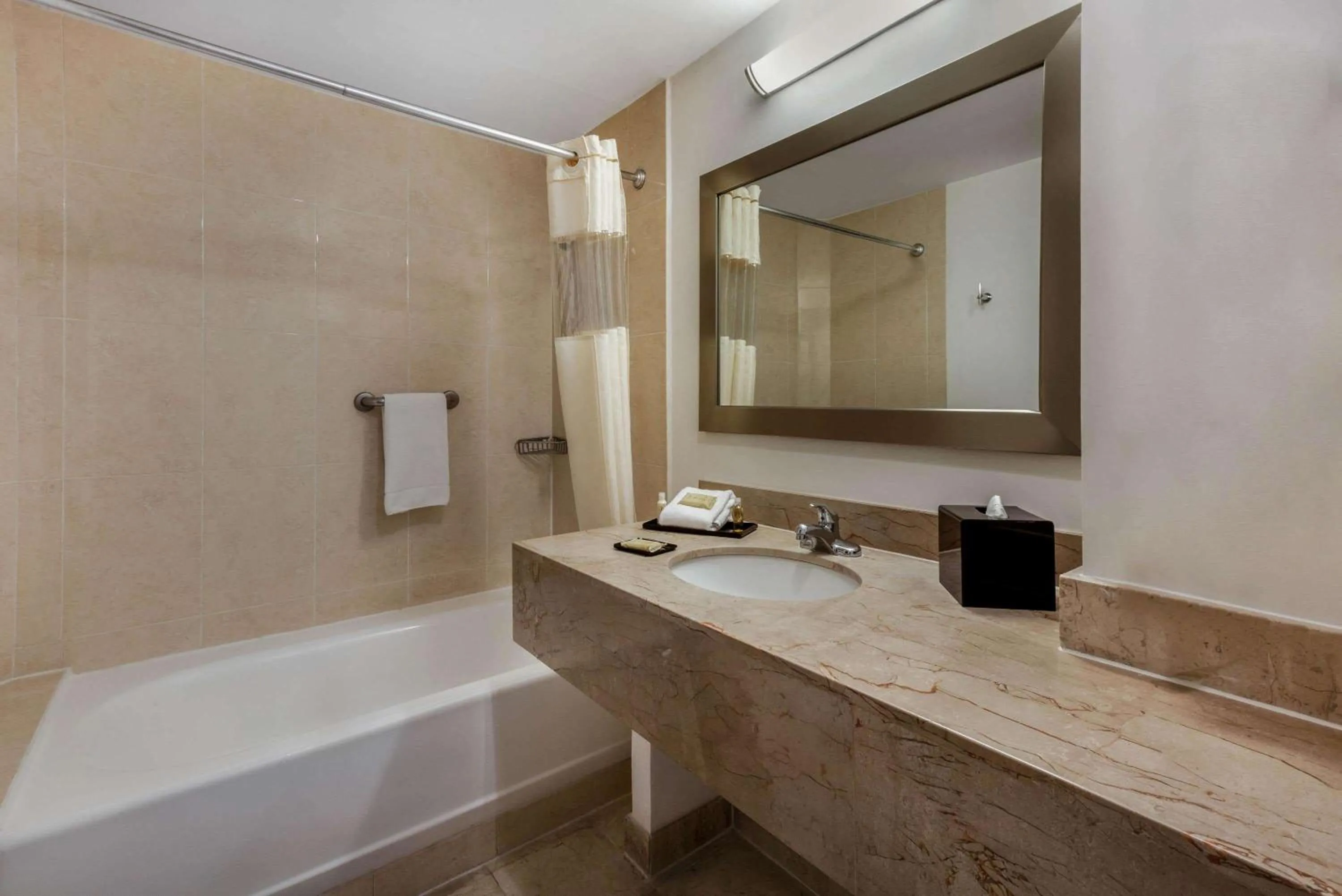 Bathroom in La Quinta by Wyndham Puebla Palmas Angelopolis