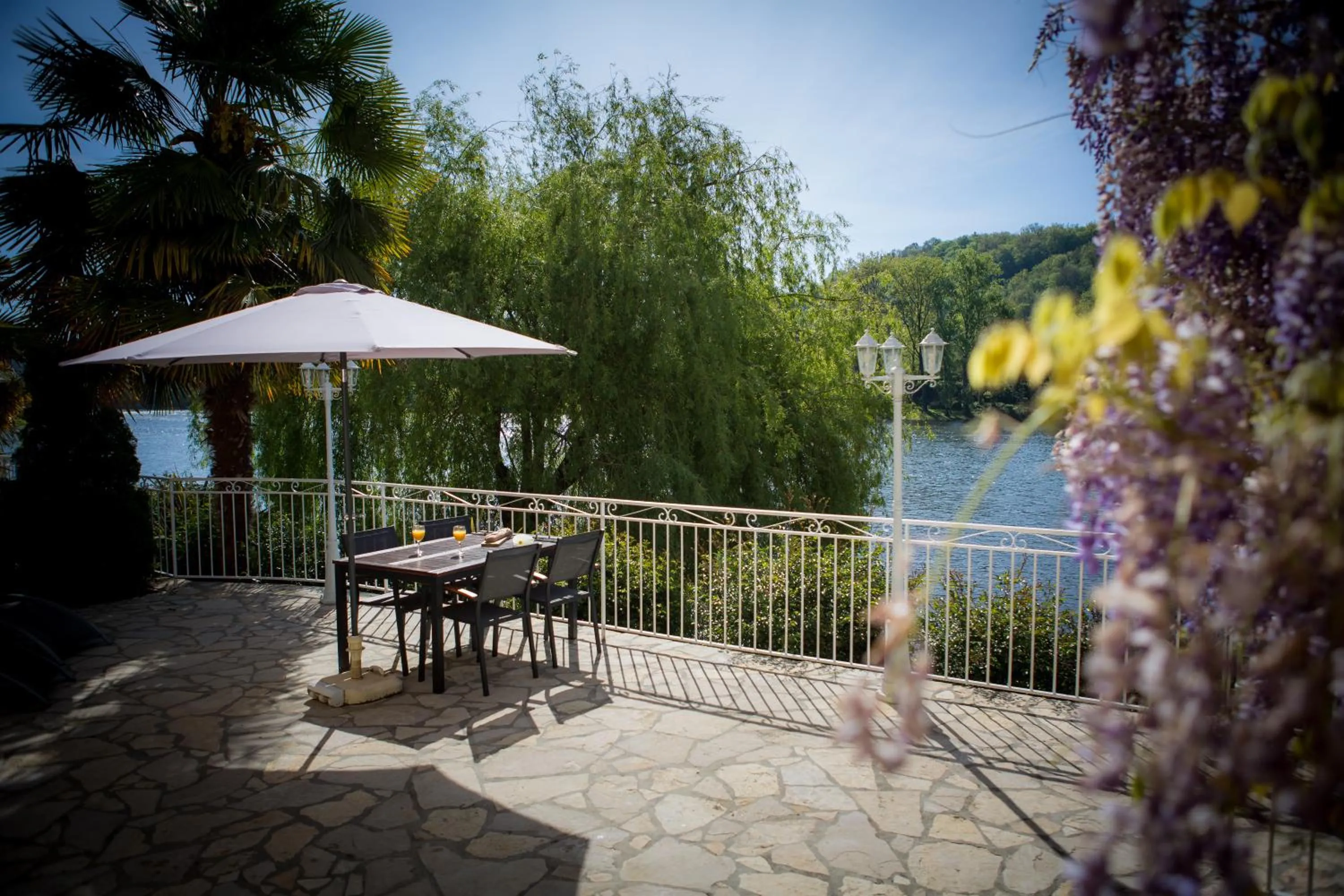 Balcony/Terrace in Les Magnolias holiday homes