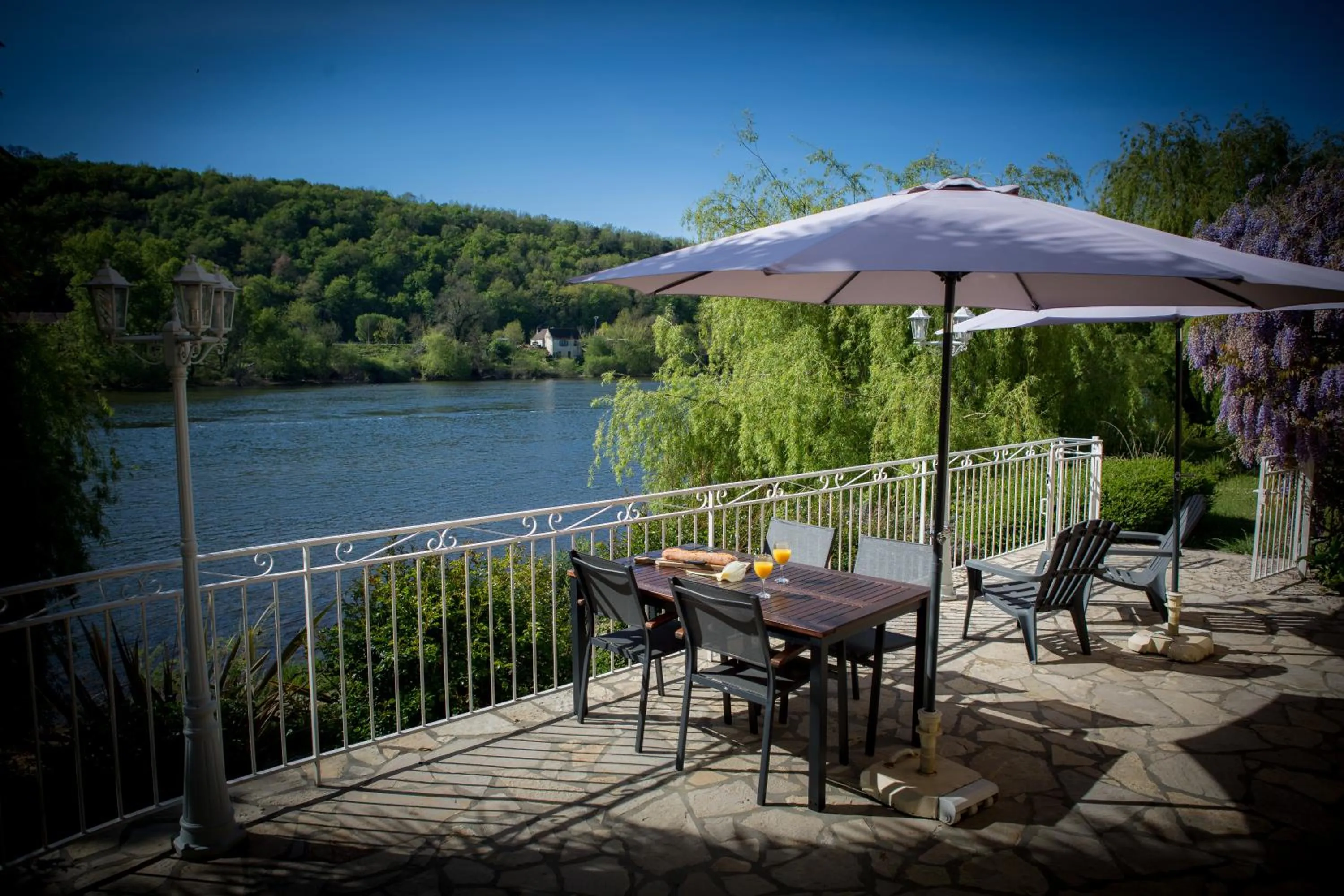 Balcony/Terrace in Les Magnolias holiday homes