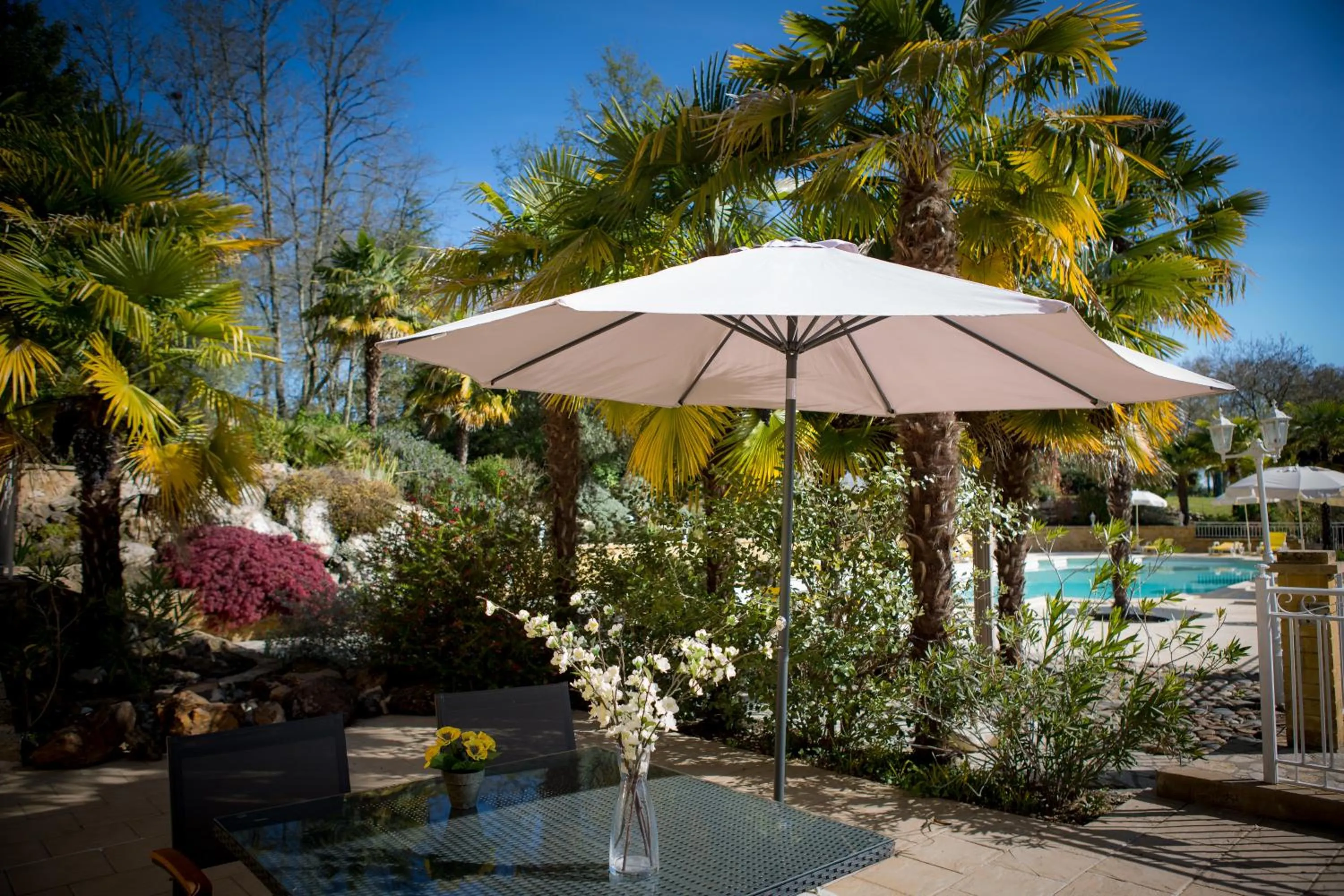 Balcony/Terrace in Les Magnolias holiday homes