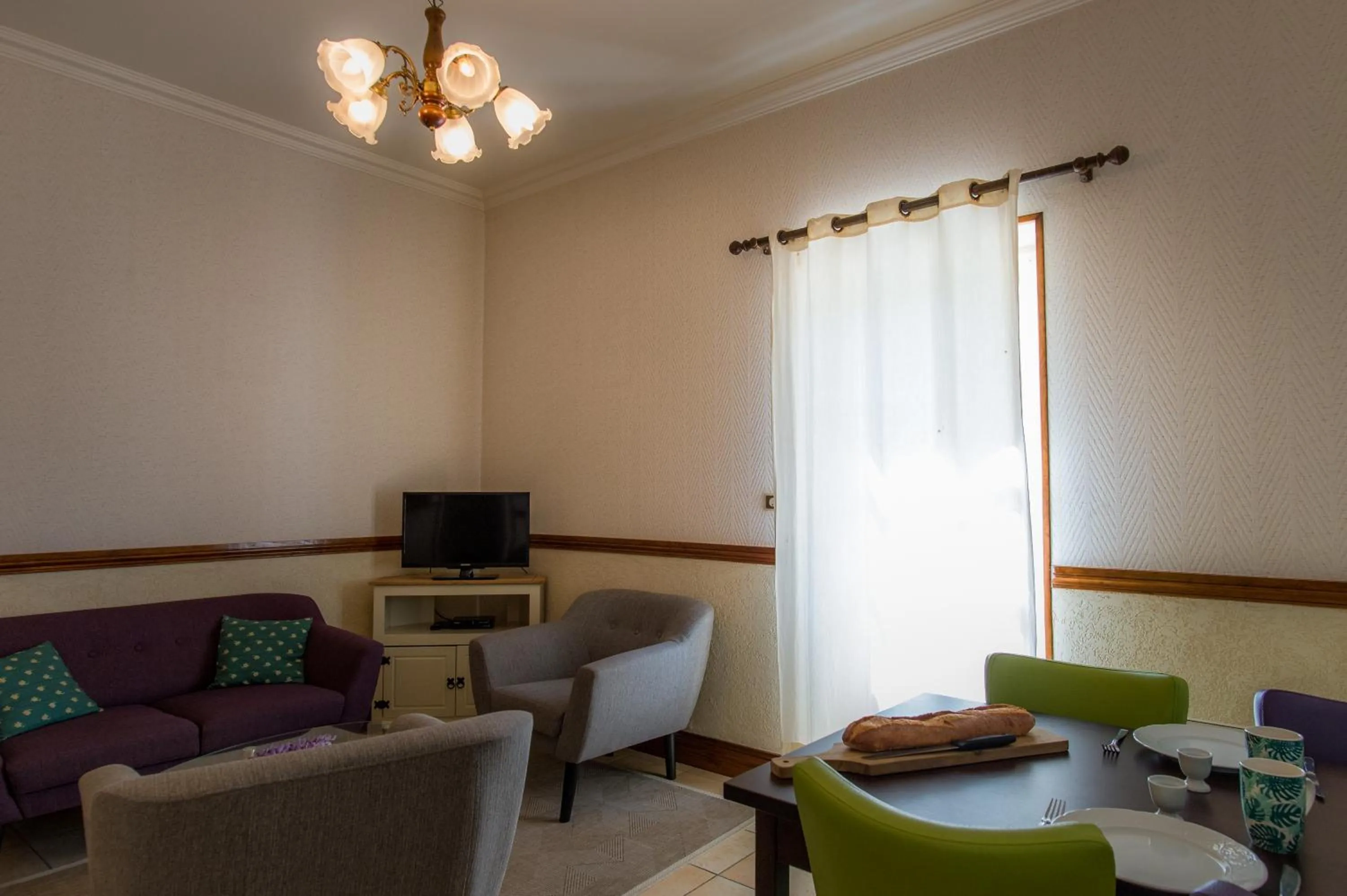 Living room in Les Magnolias holiday homes