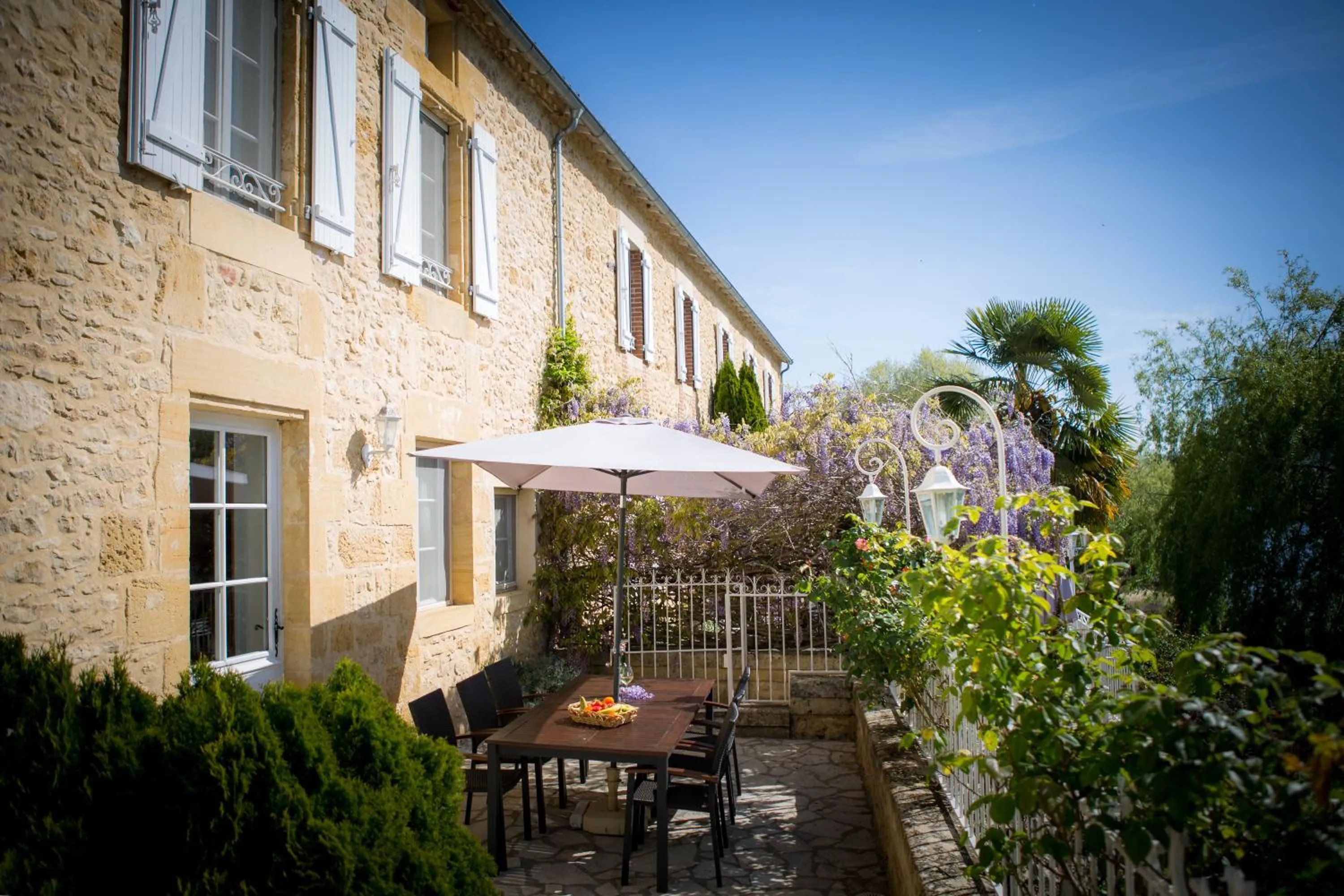 Property building in Les Magnolias holiday homes