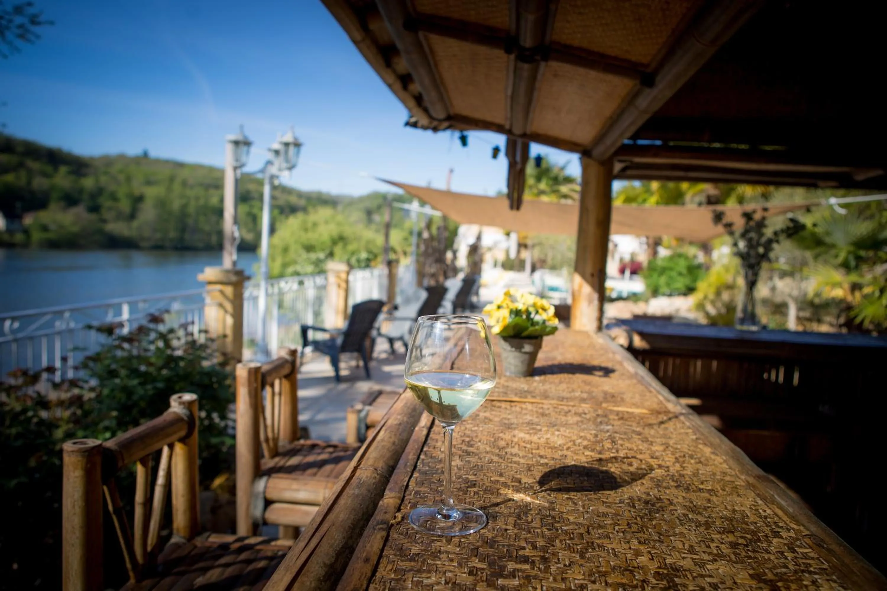 Lounge or bar in Les Magnolias holiday homes
