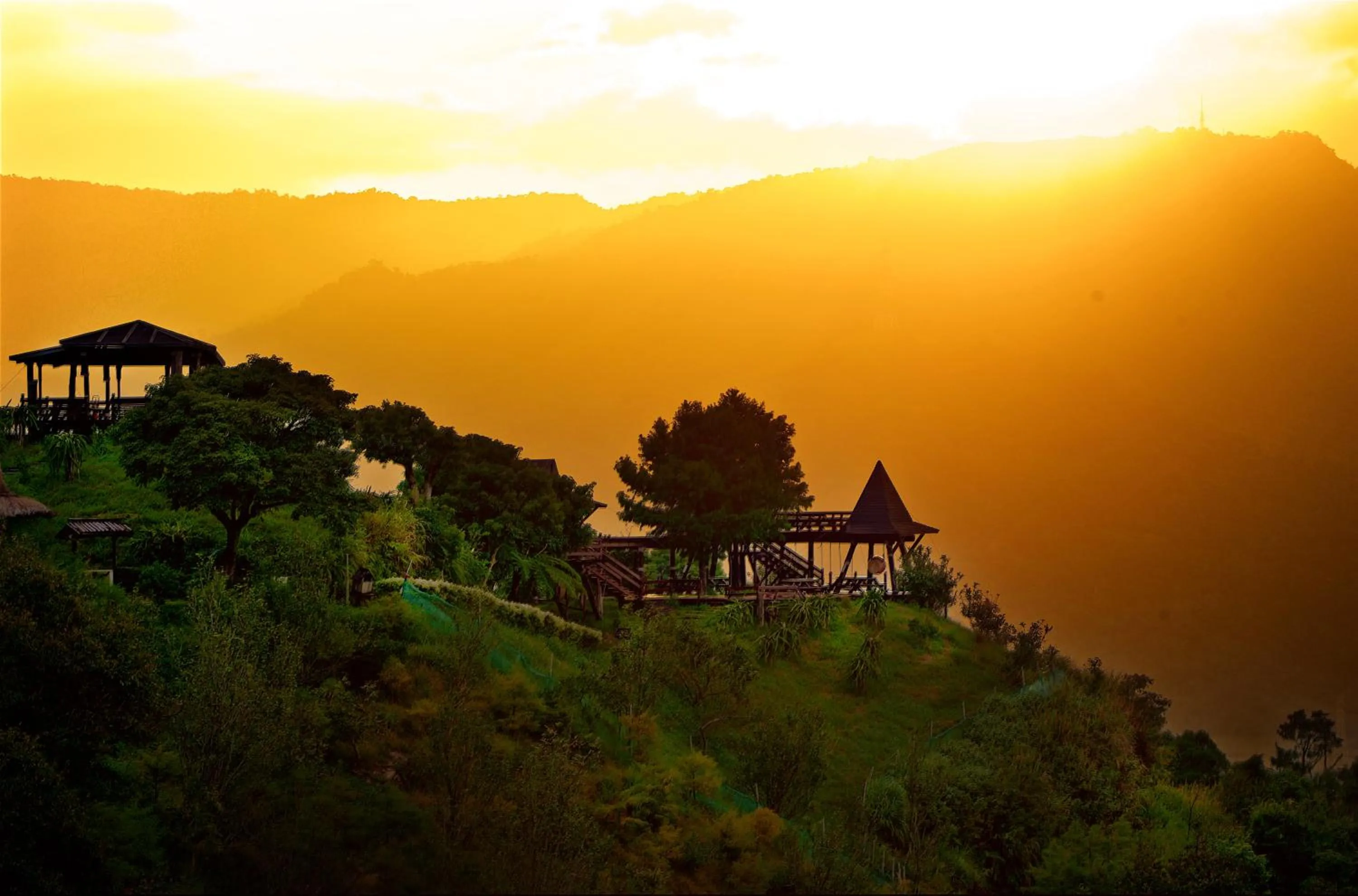 Natural landscape in Shangrila Leisure Farm