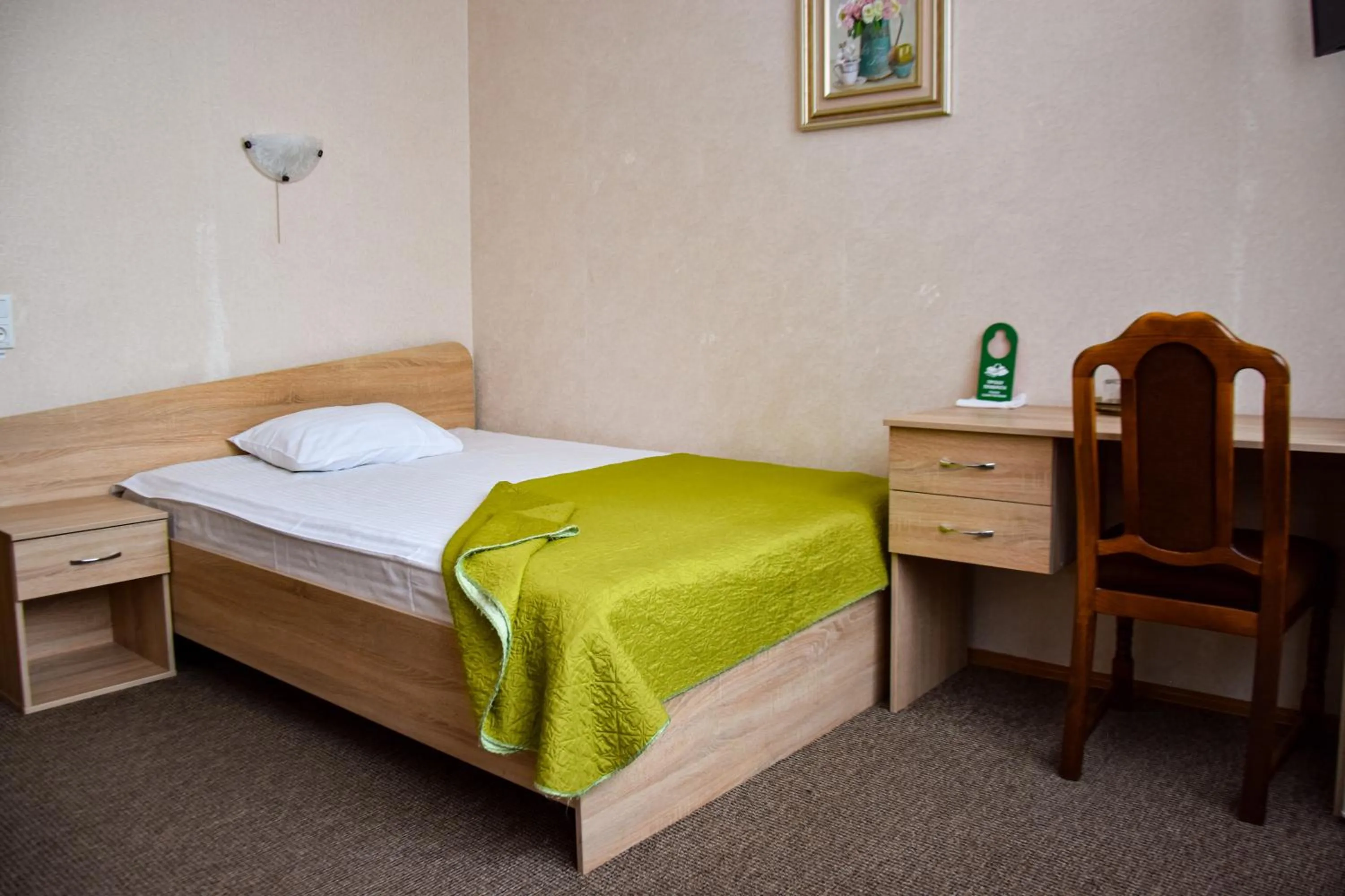 Bed in Dnipro Hotel
