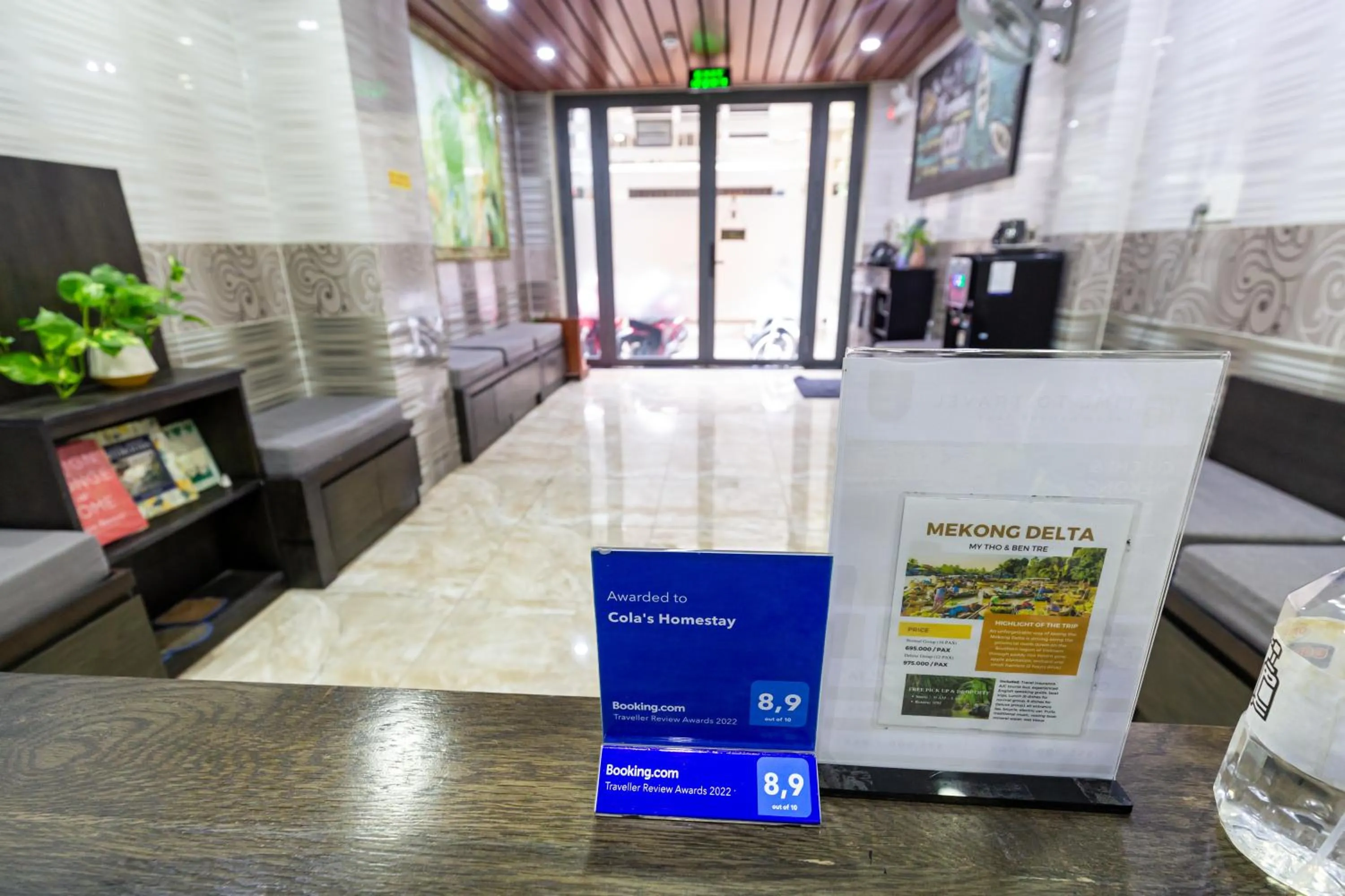 Lobby or reception in Cola's Homestay