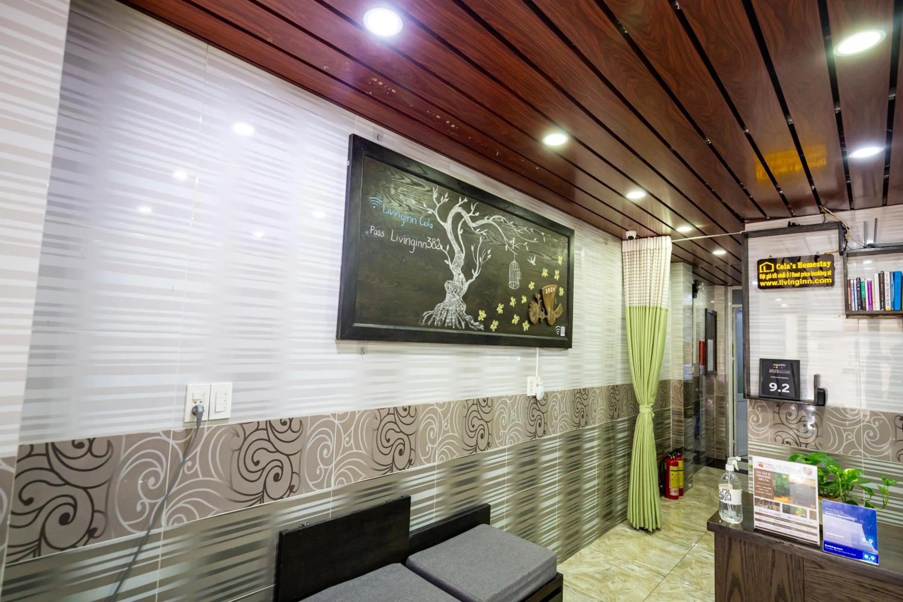 Lobby or reception in Cola's Homestay