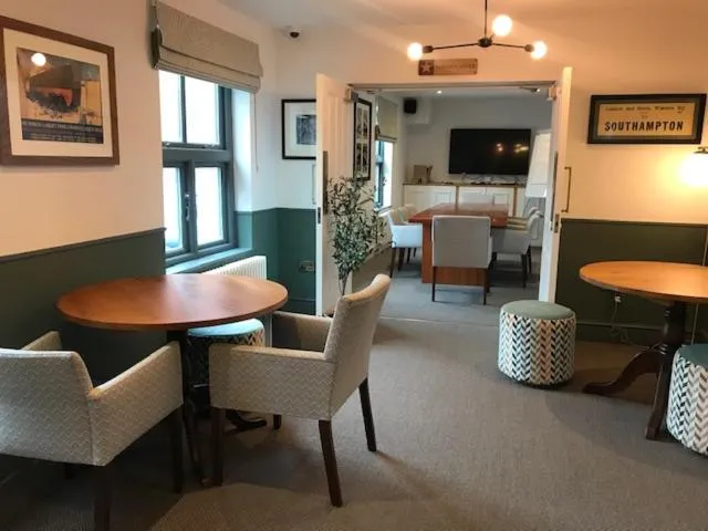 Seating area in The White Star Tavern