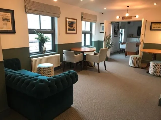 Seating area in The White Star Tavern
