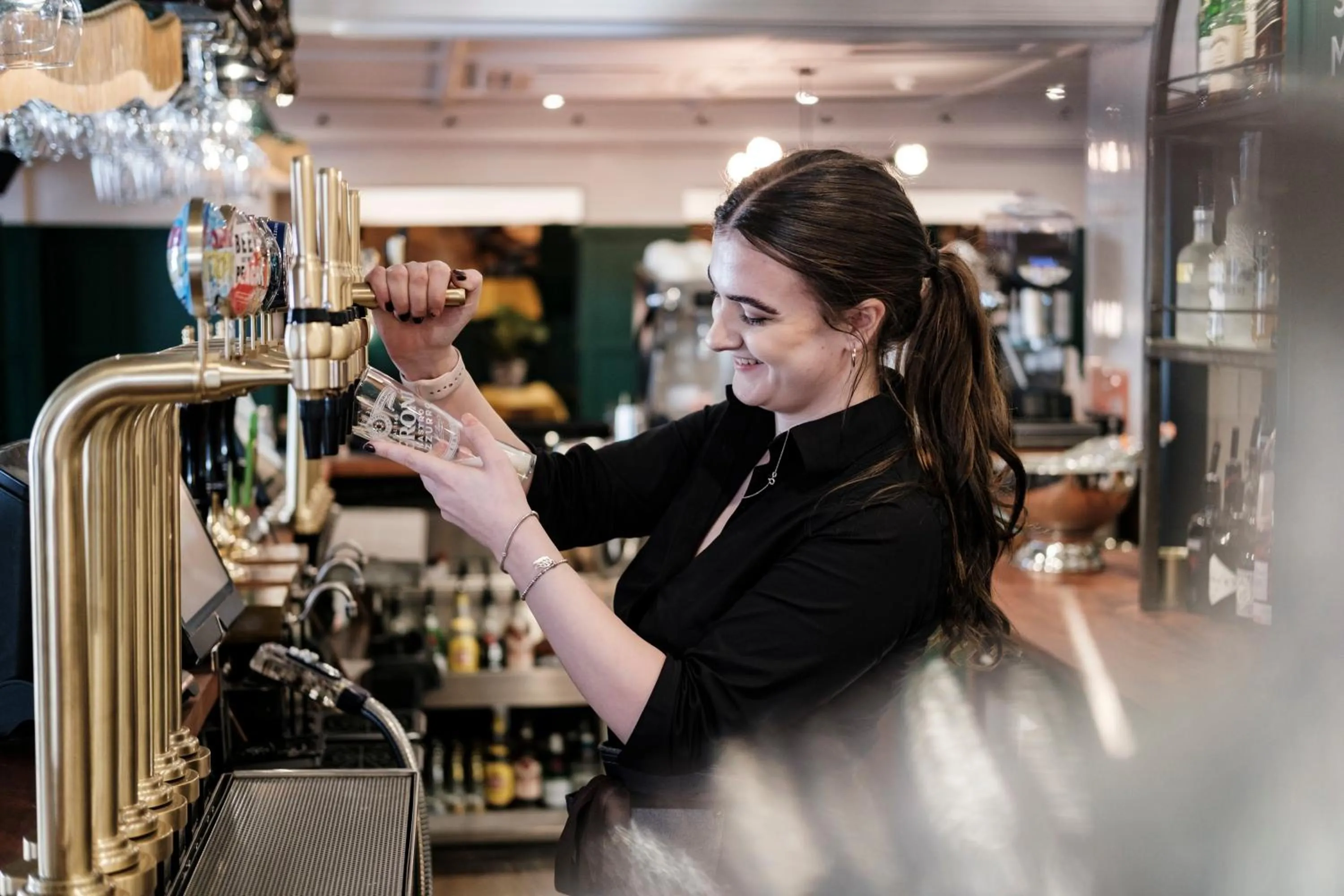 Staff in The White Star Tavern