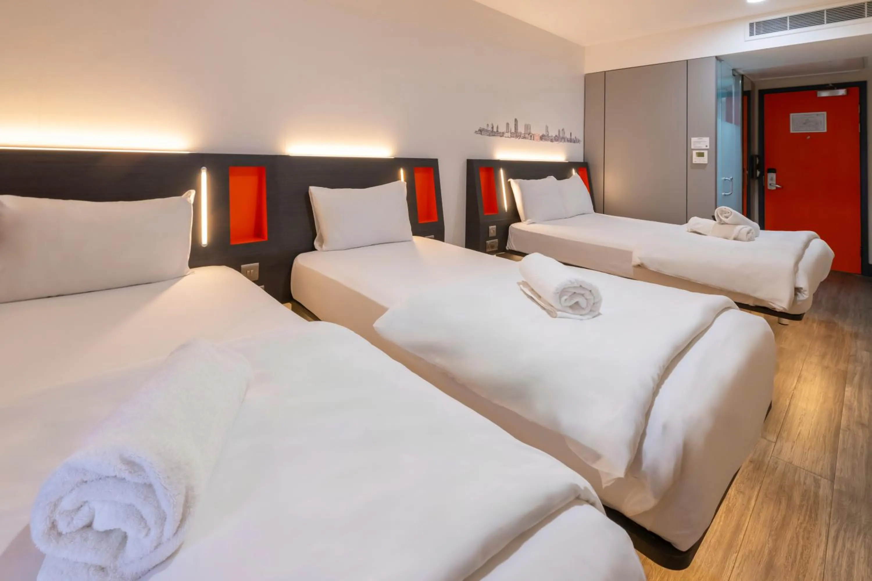 Bed in easyHotel Leeds