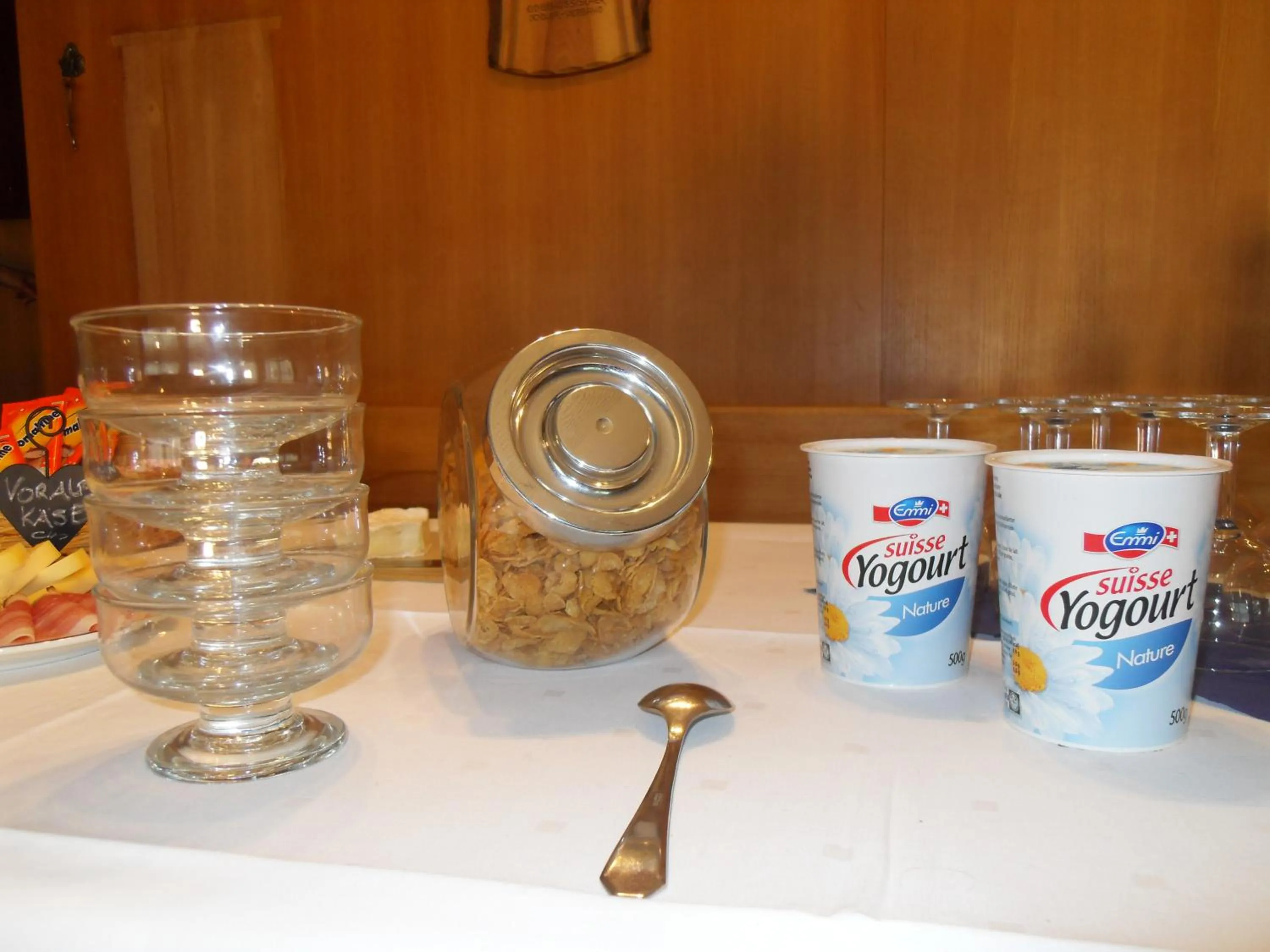 Buffet breakfast in Hotel Alpina