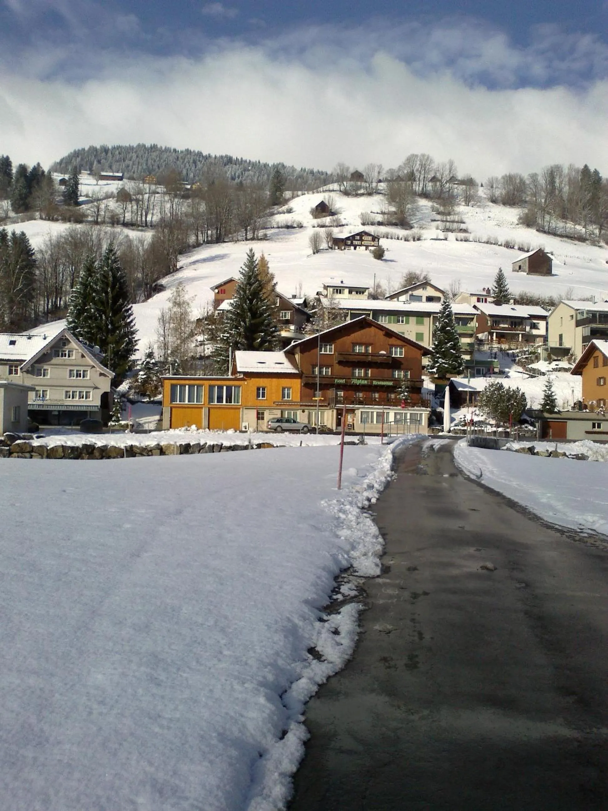 Property building in Hotel Alpina