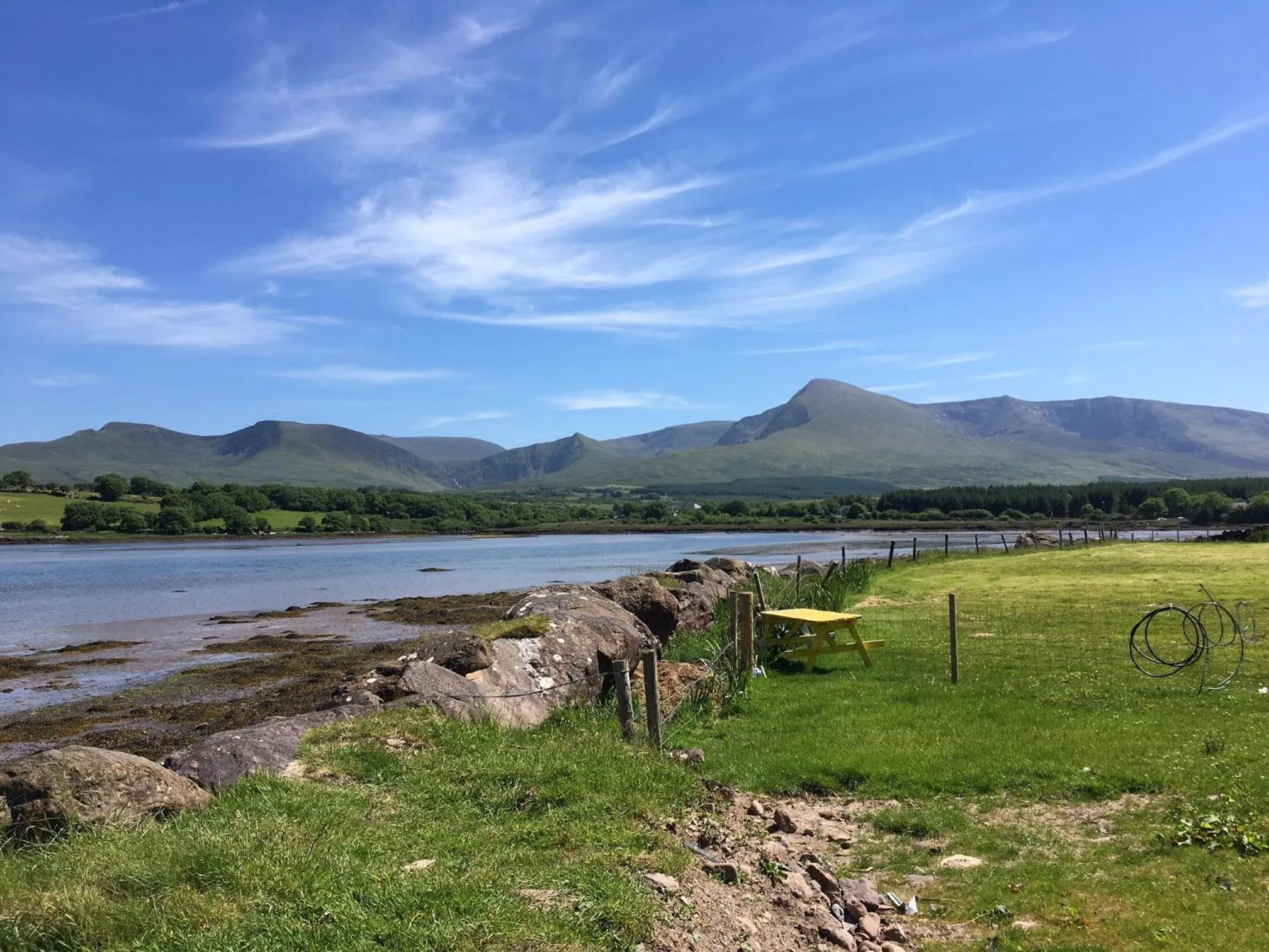 Beach in O'Connors Guesthouse