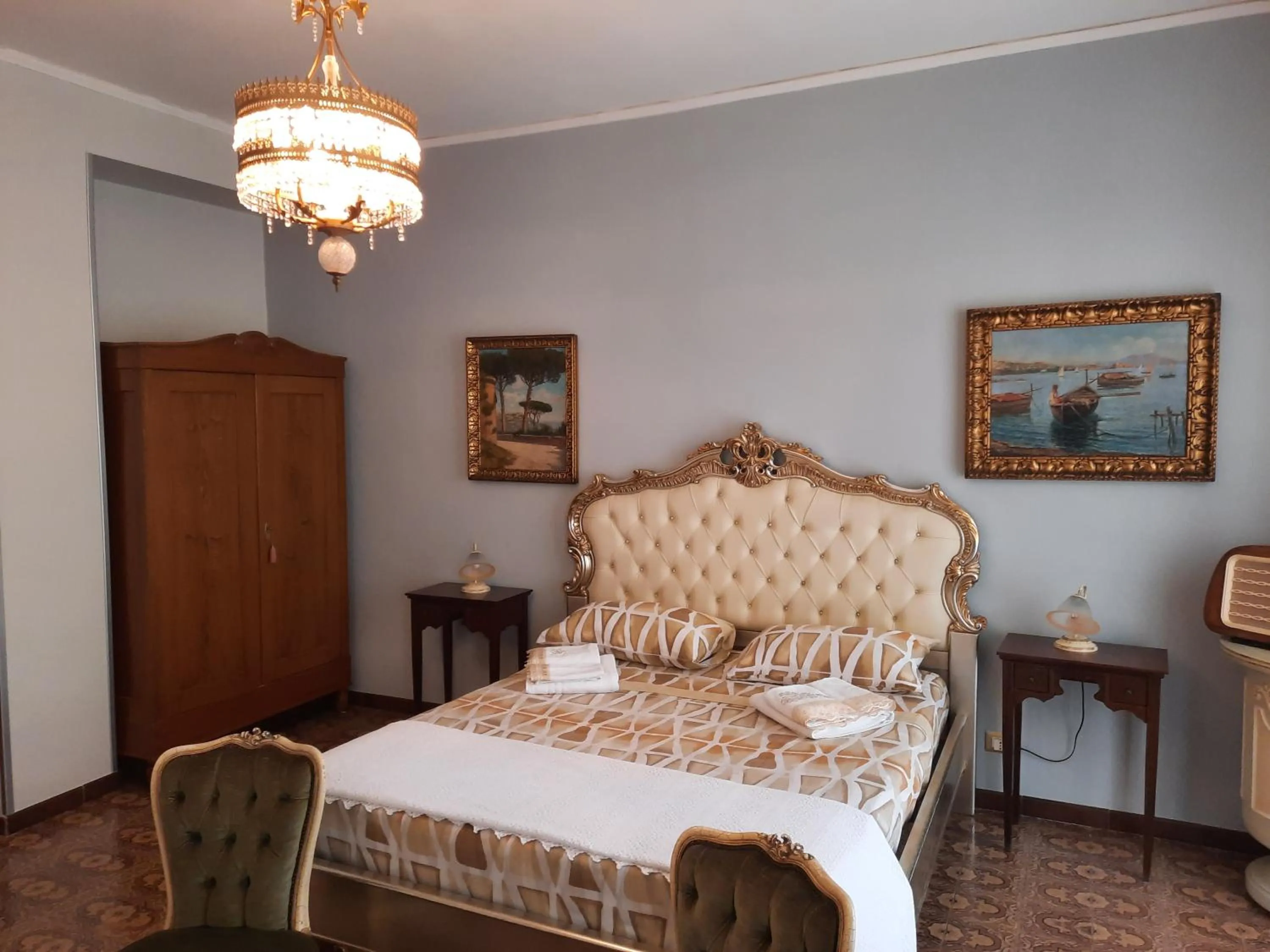 Bedroom in Villa Ada B&B