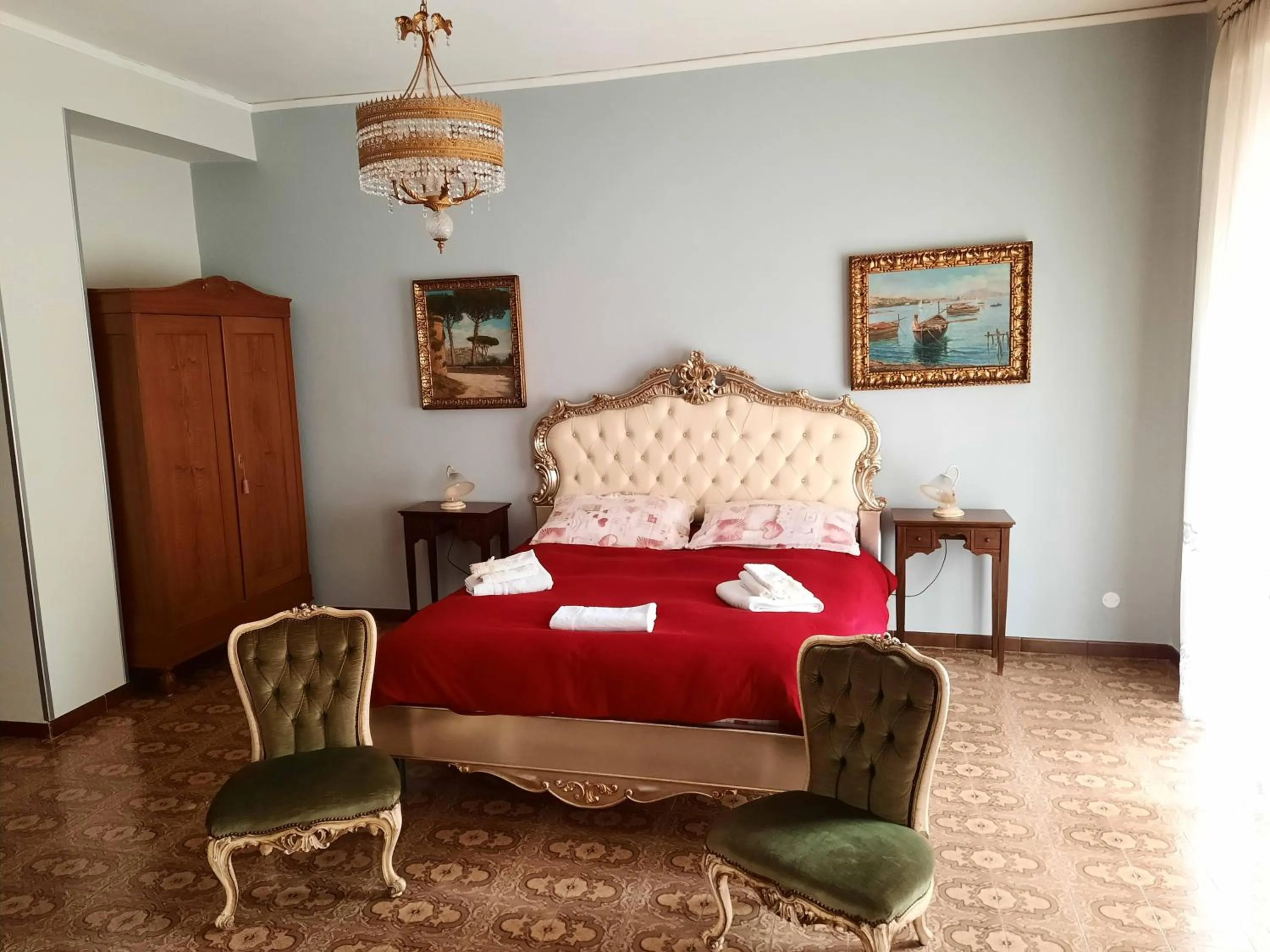 Bedroom in Villa Ada B&B