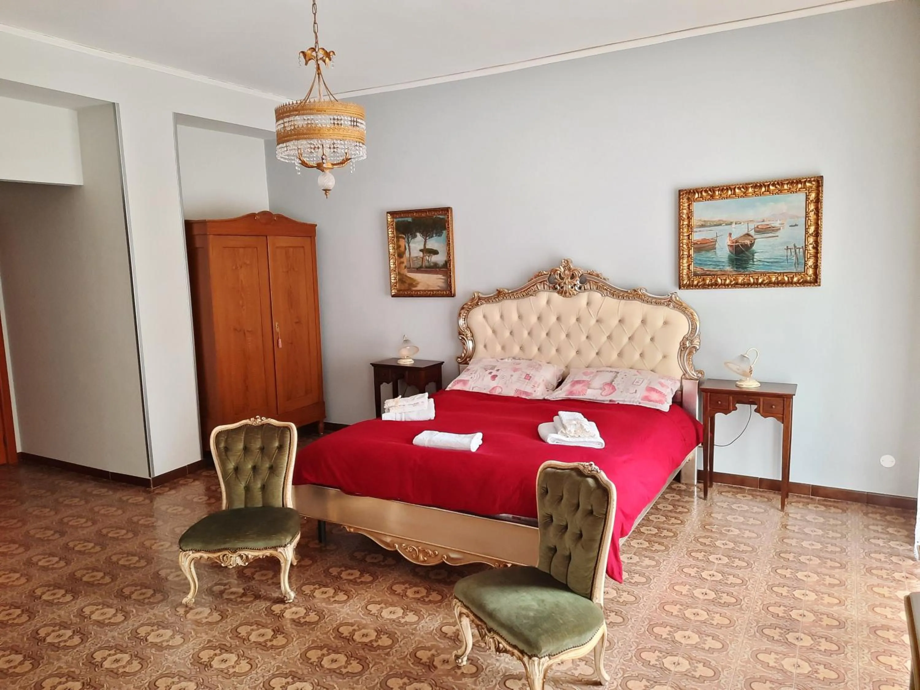 Bedroom in Villa Ada B&B