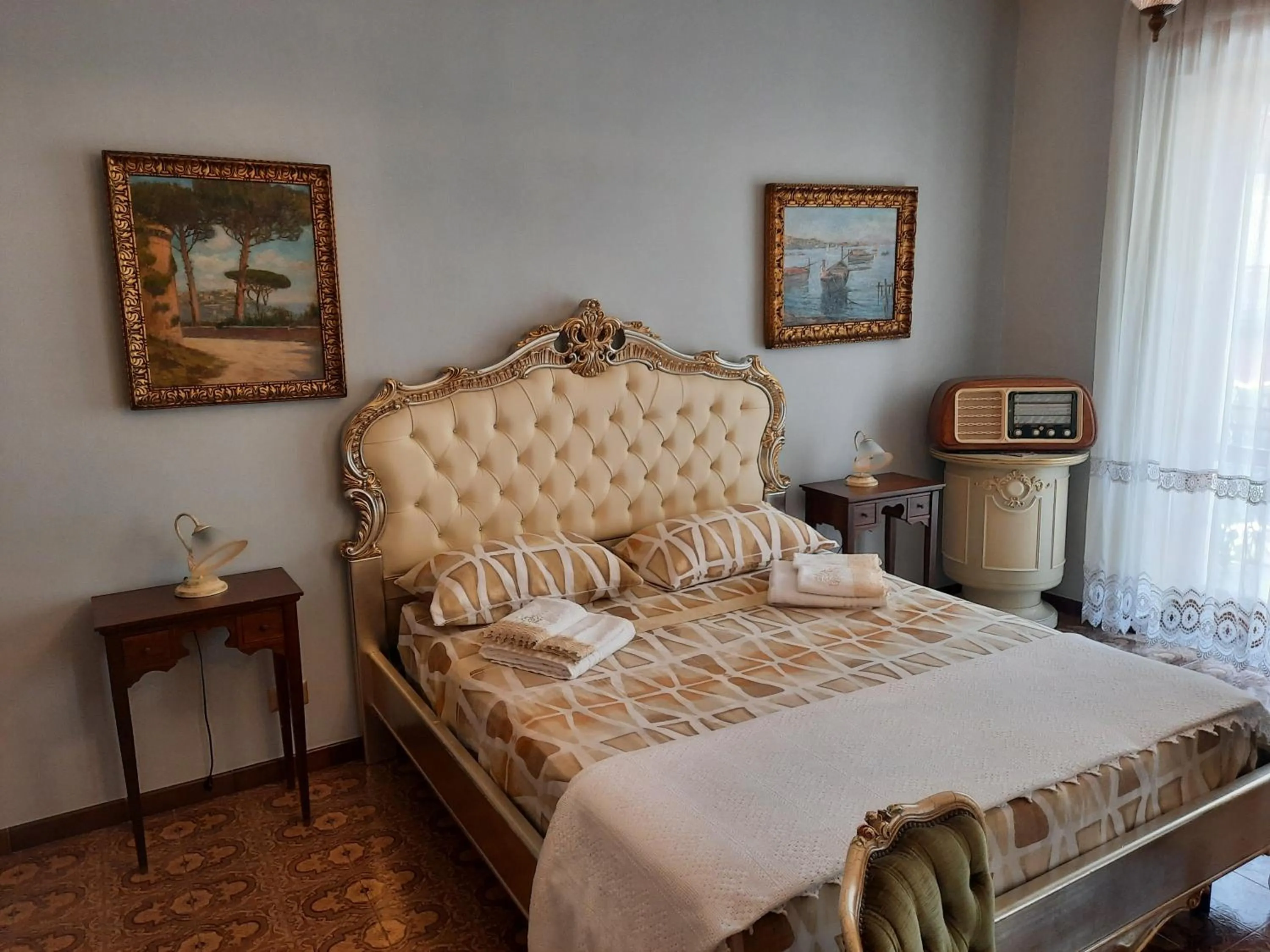 Bedroom in Villa Ada B&B