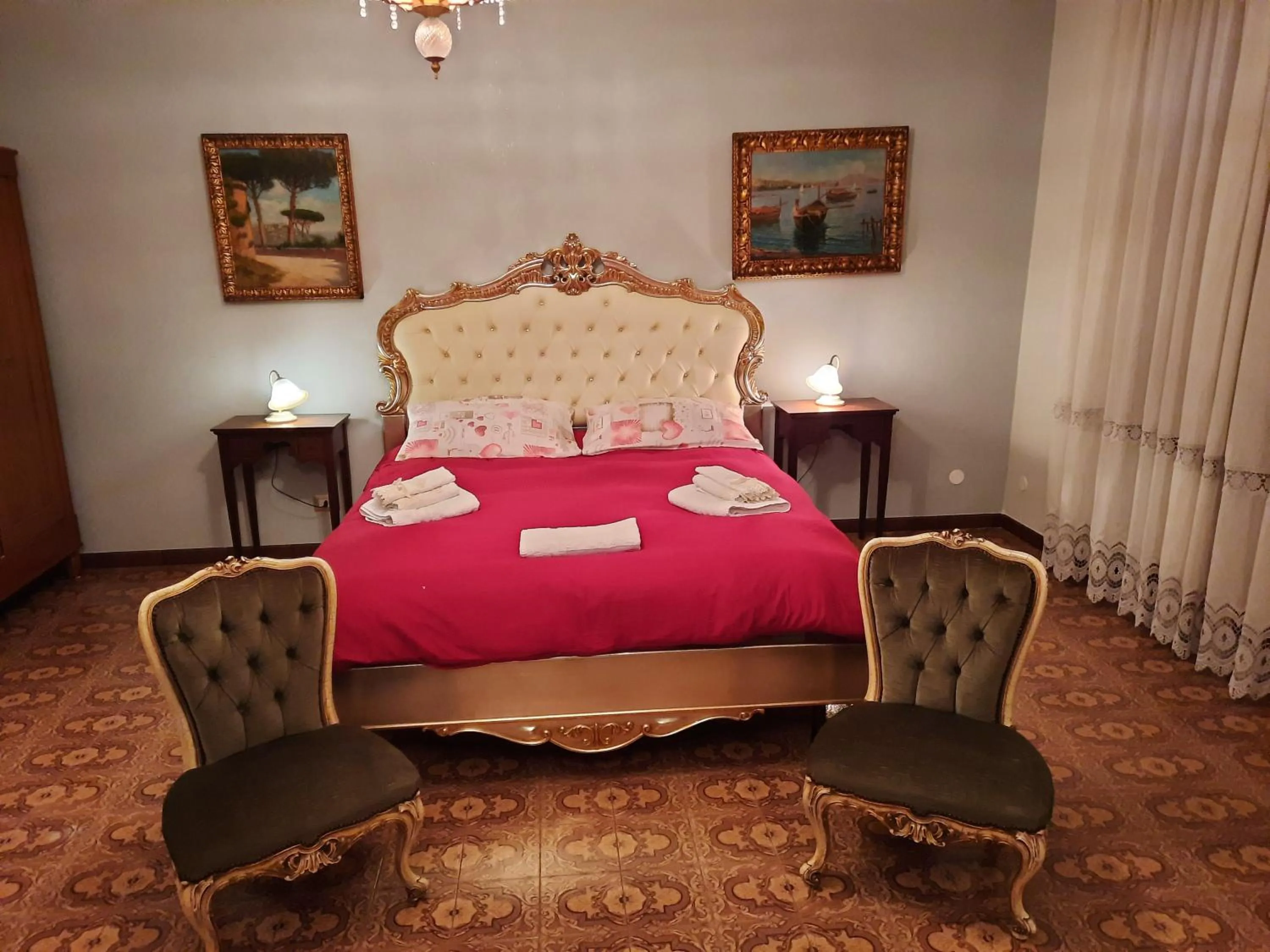 Bedroom in Villa Ada B&B