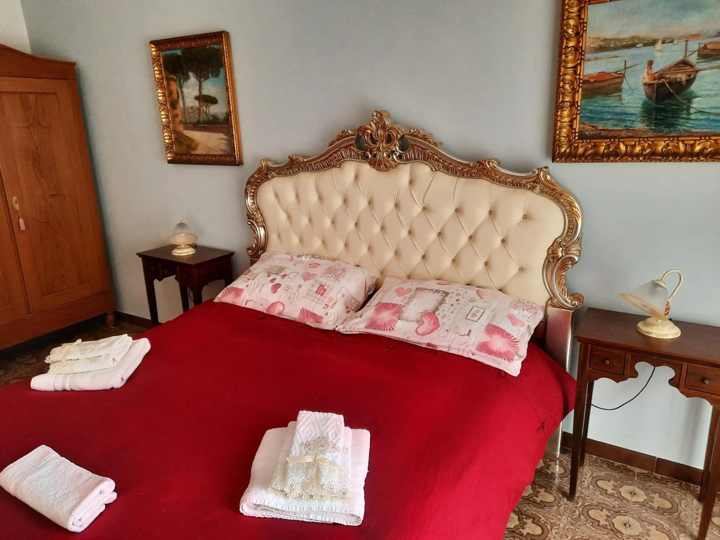 Bedroom in Villa Ada B&B