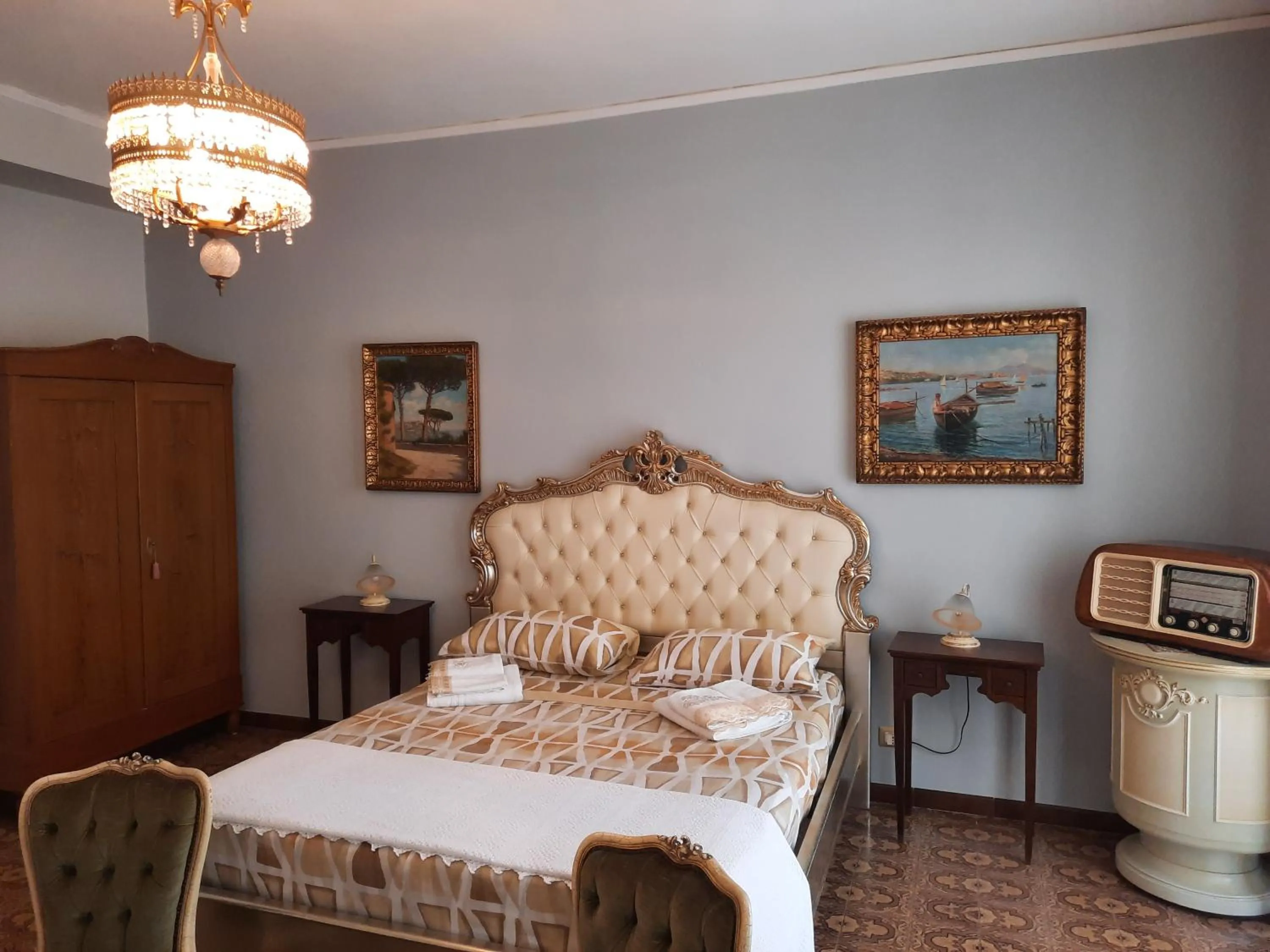 Bedroom in Villa Ada B&B