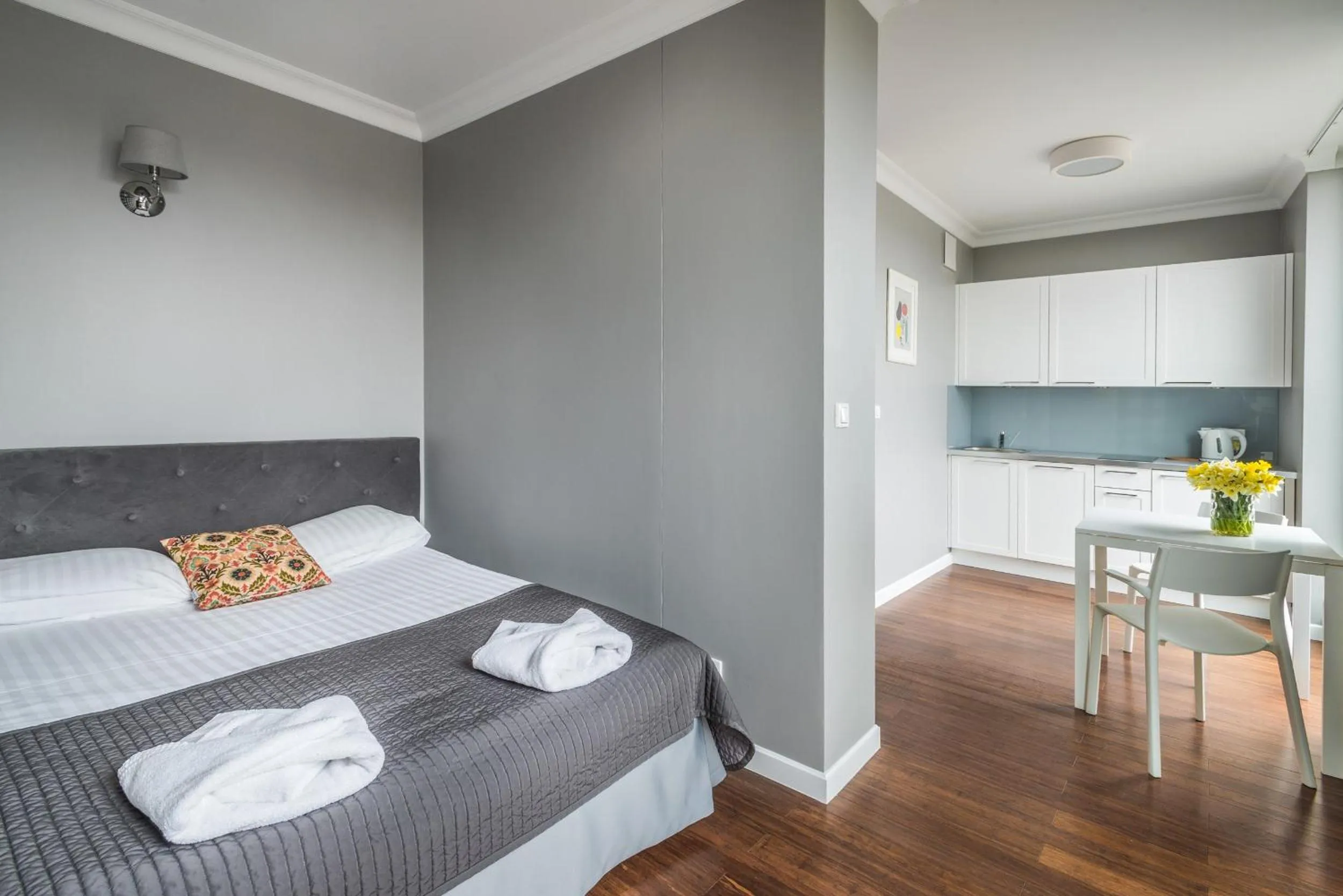 Bed in Triton Park Apartments