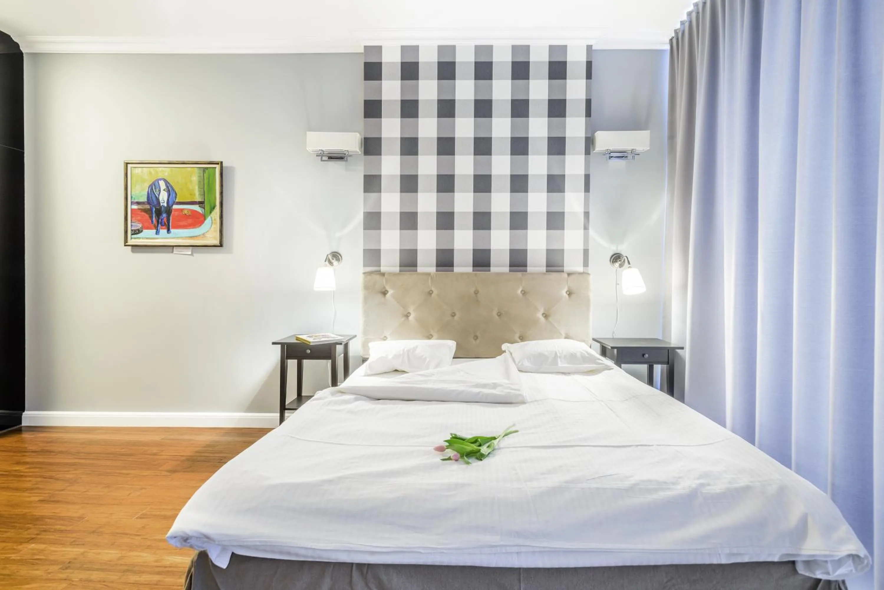 Bed in Triton Park Apartments