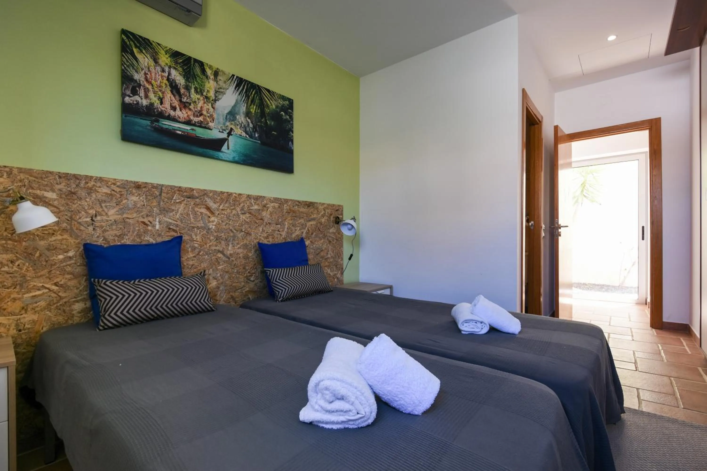 Bed in Pé na Areia - Guest House