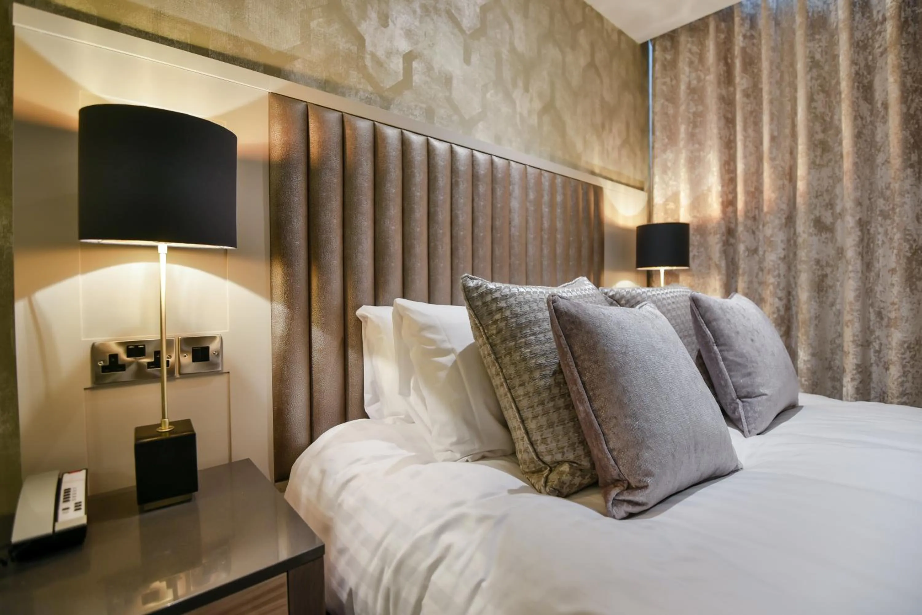 Bedroom, Bed in Hetland Hall Hotel