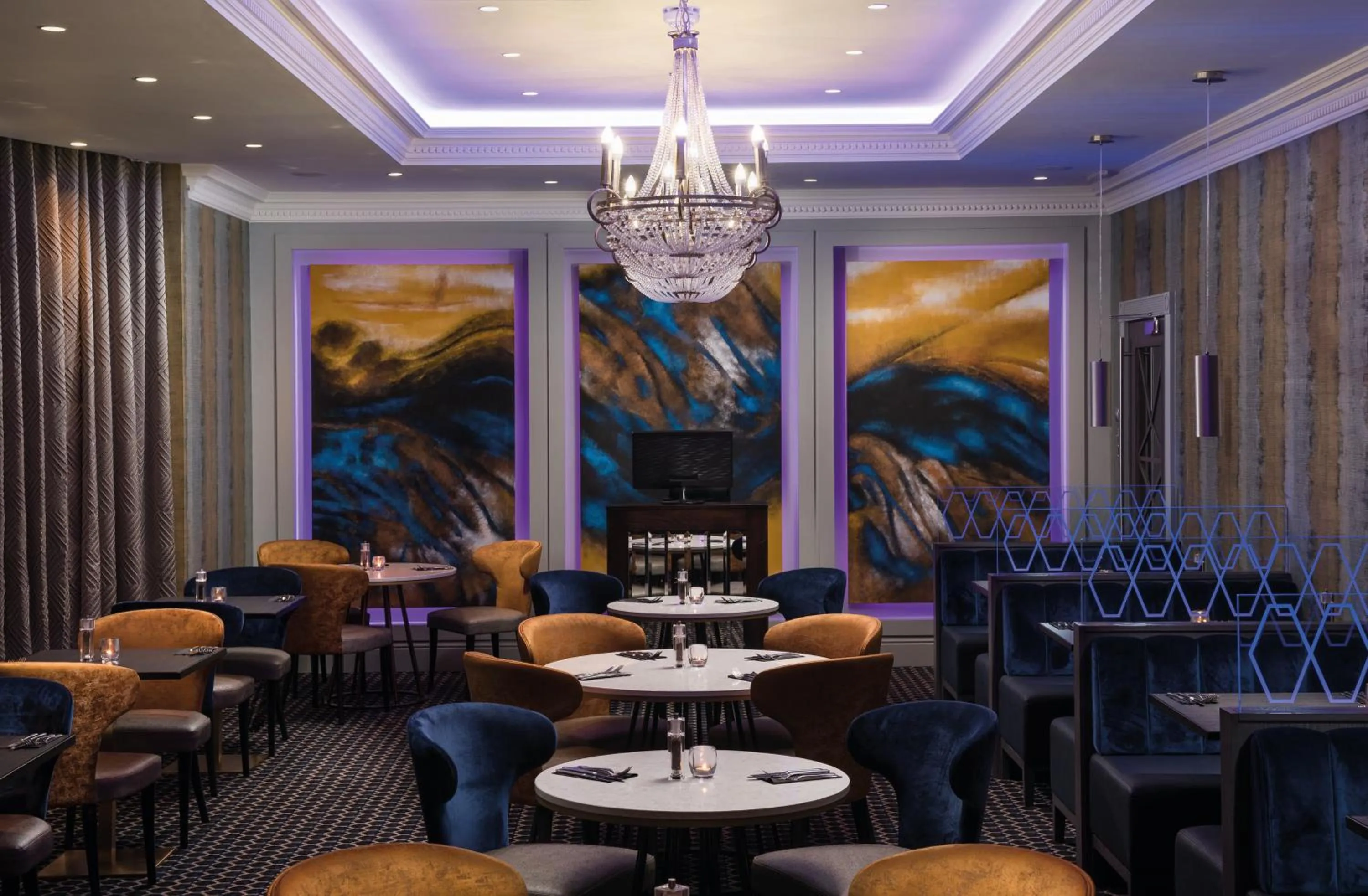 Dining area in Hetland Hall Hotel