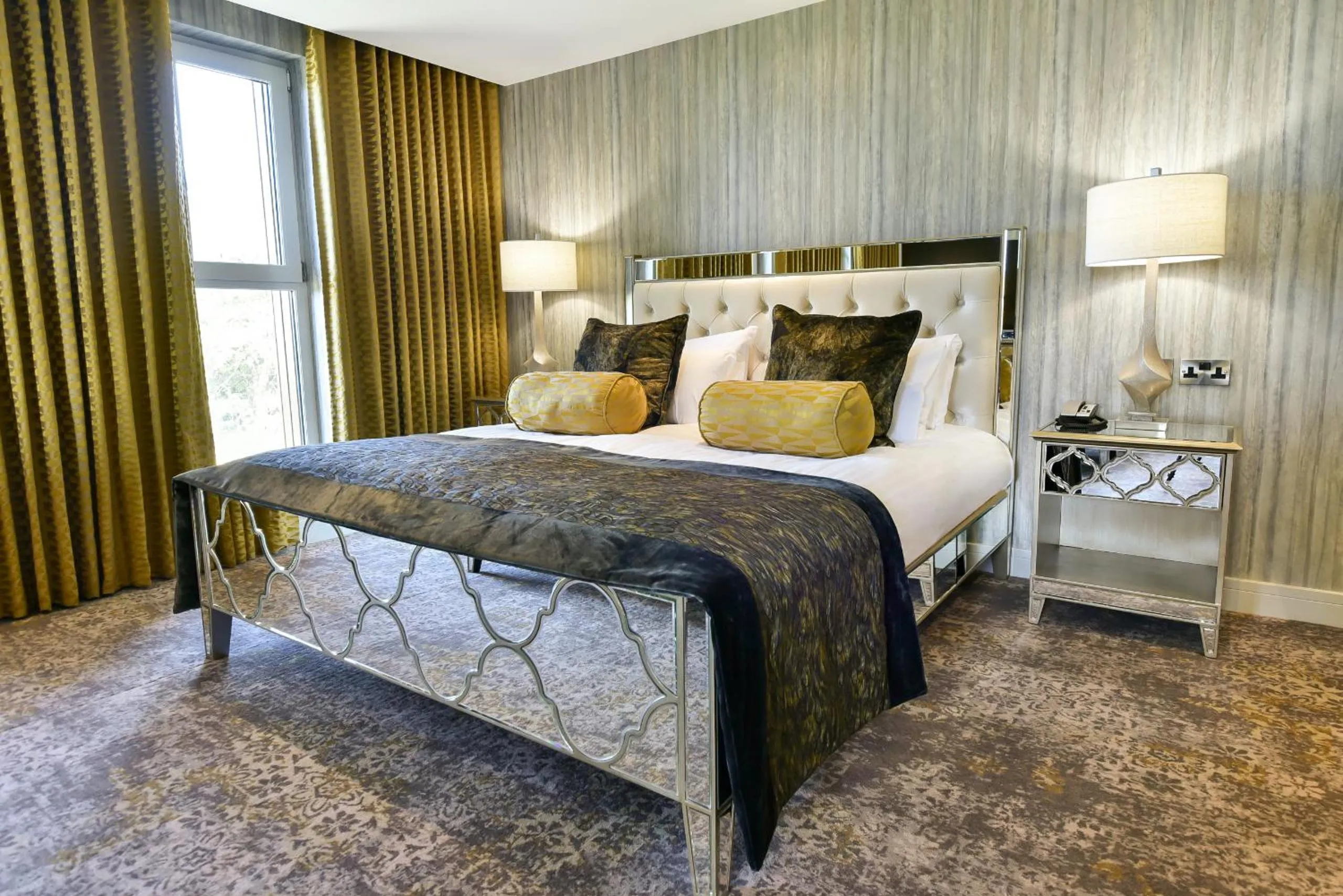 Bedroom, Bed in Hetland Hall Hotel