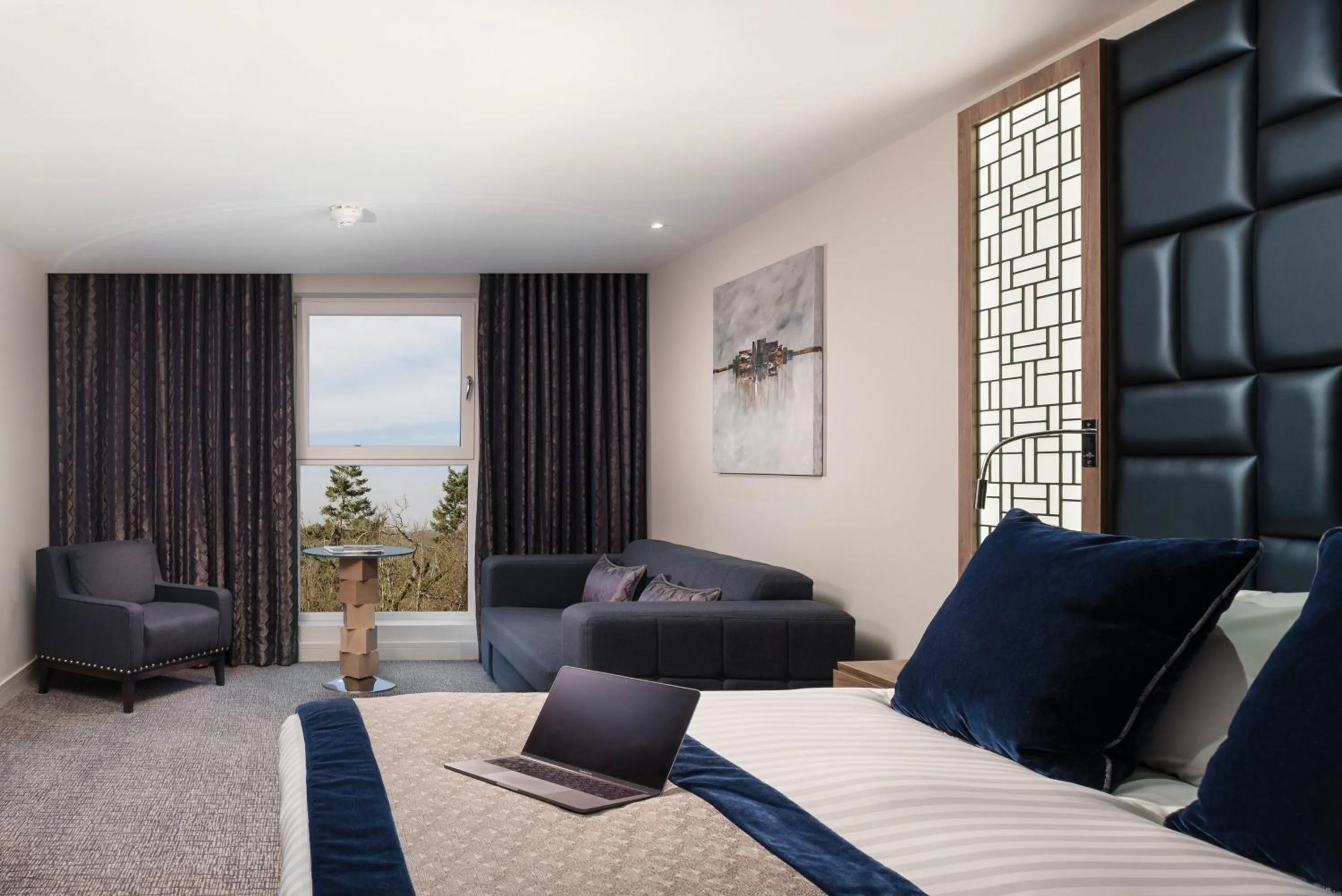 Bedroom in Hetland Hall Hotel