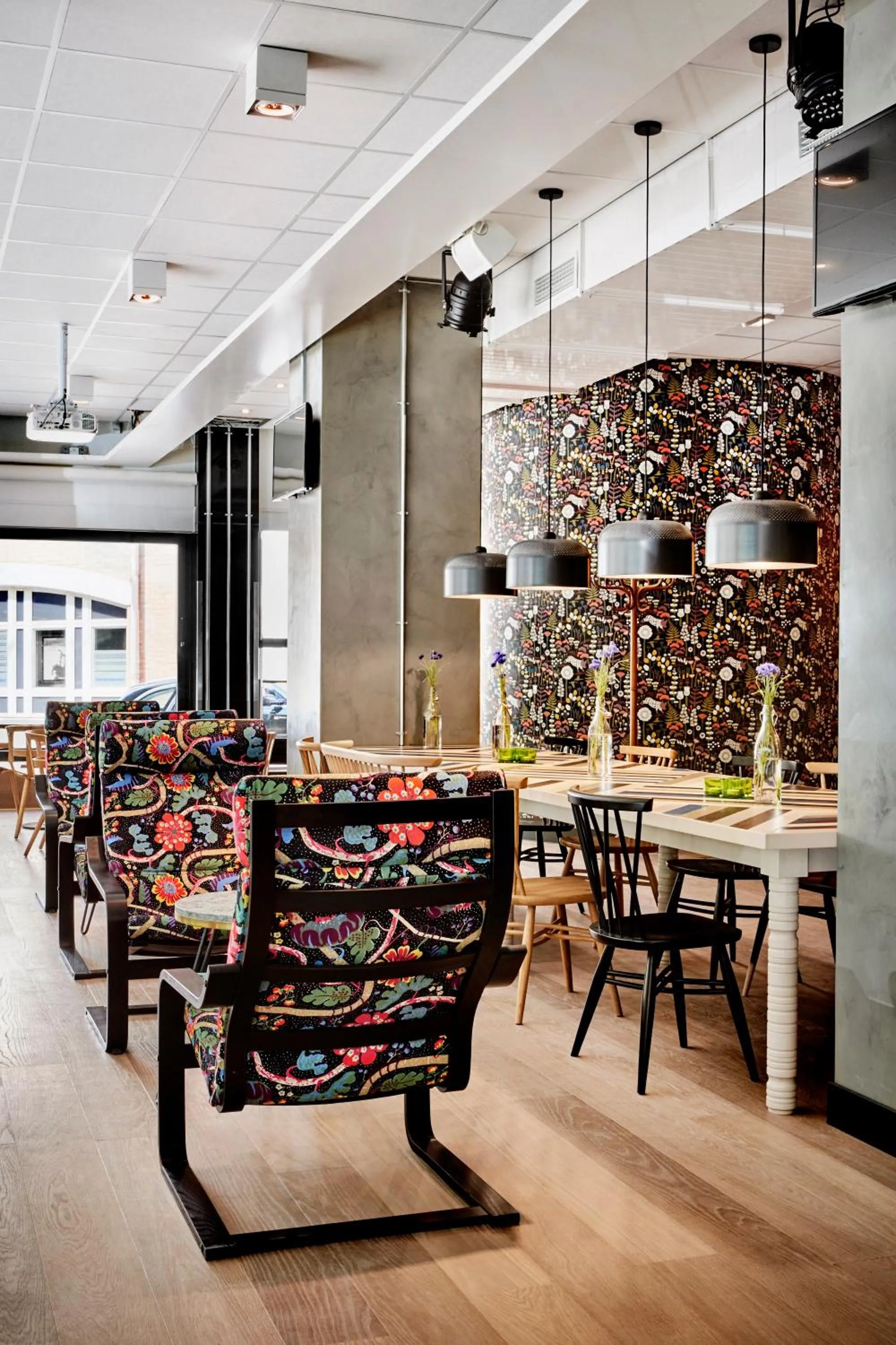 Communal lounge/ TV room in Generator Stockholm