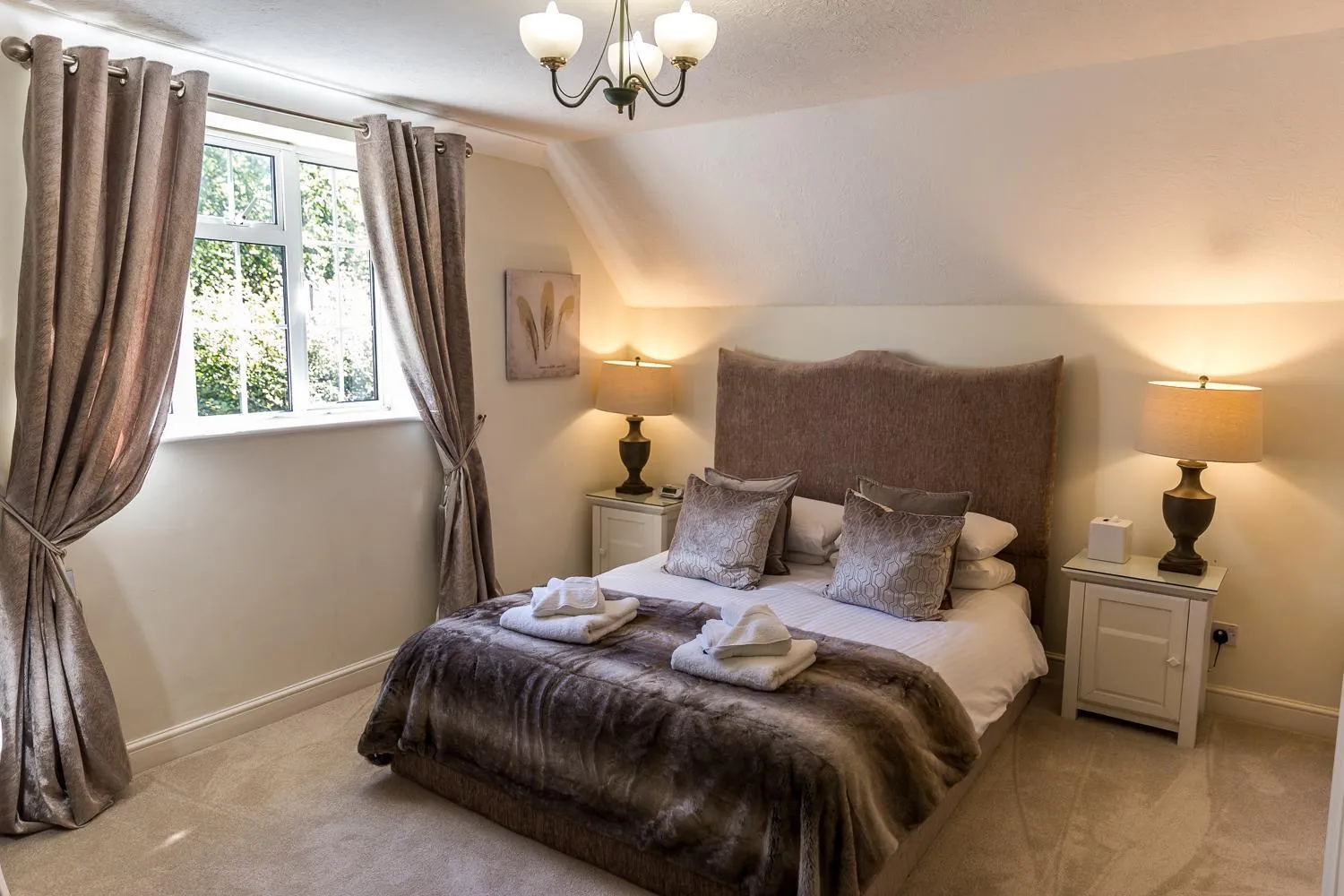 Bed in Cricket Field House