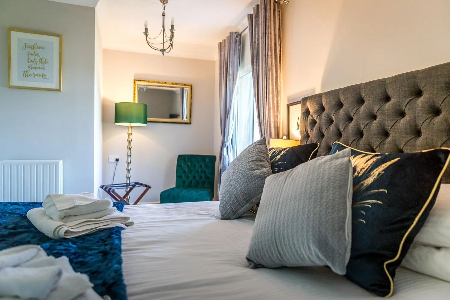 Bed in Cricket Field House